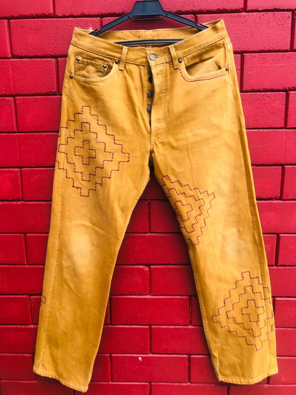 image of Vintage Japanese Designer Streetwear Fashion Style in Coco Brown, Men's (Size 31)