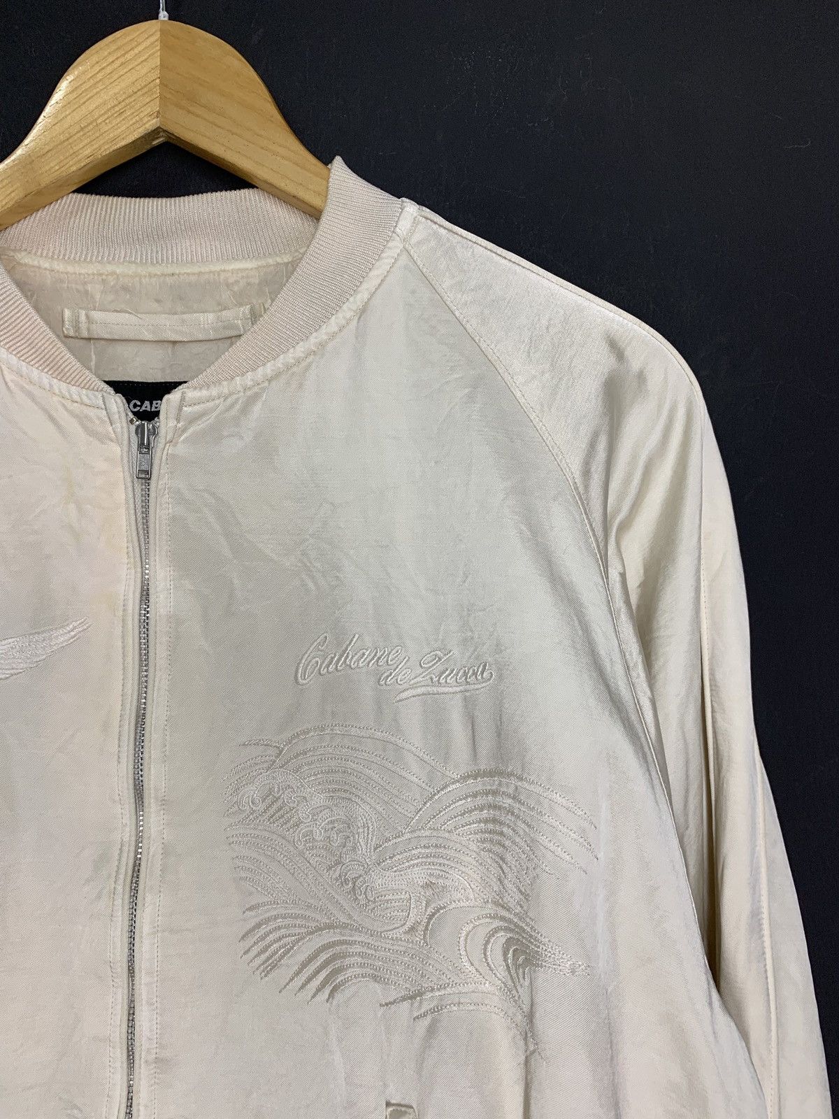 CABANE de ZUCCa RARE‼️ Issey Miyake Zucca Sukajan Jacket Size US M / EU 48-50 / 2 - 4 Thumbnail