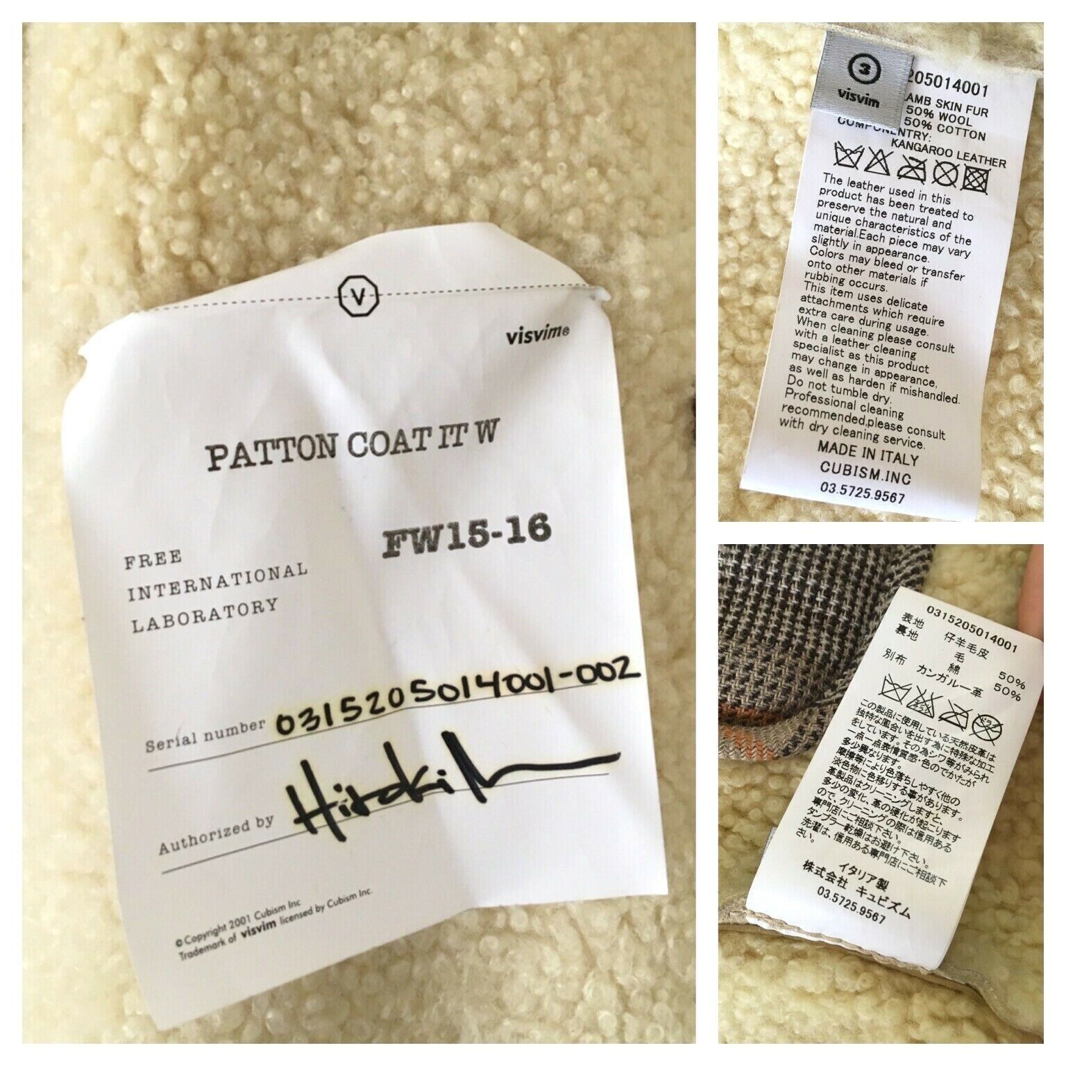 Japanese Brand × Visvim VISVIM PATTON COAT Leather Winter LambSkin SZ 3 UK 10 S - M Size M / US 6-8 / IT 42-44 - 12 Thumbnail