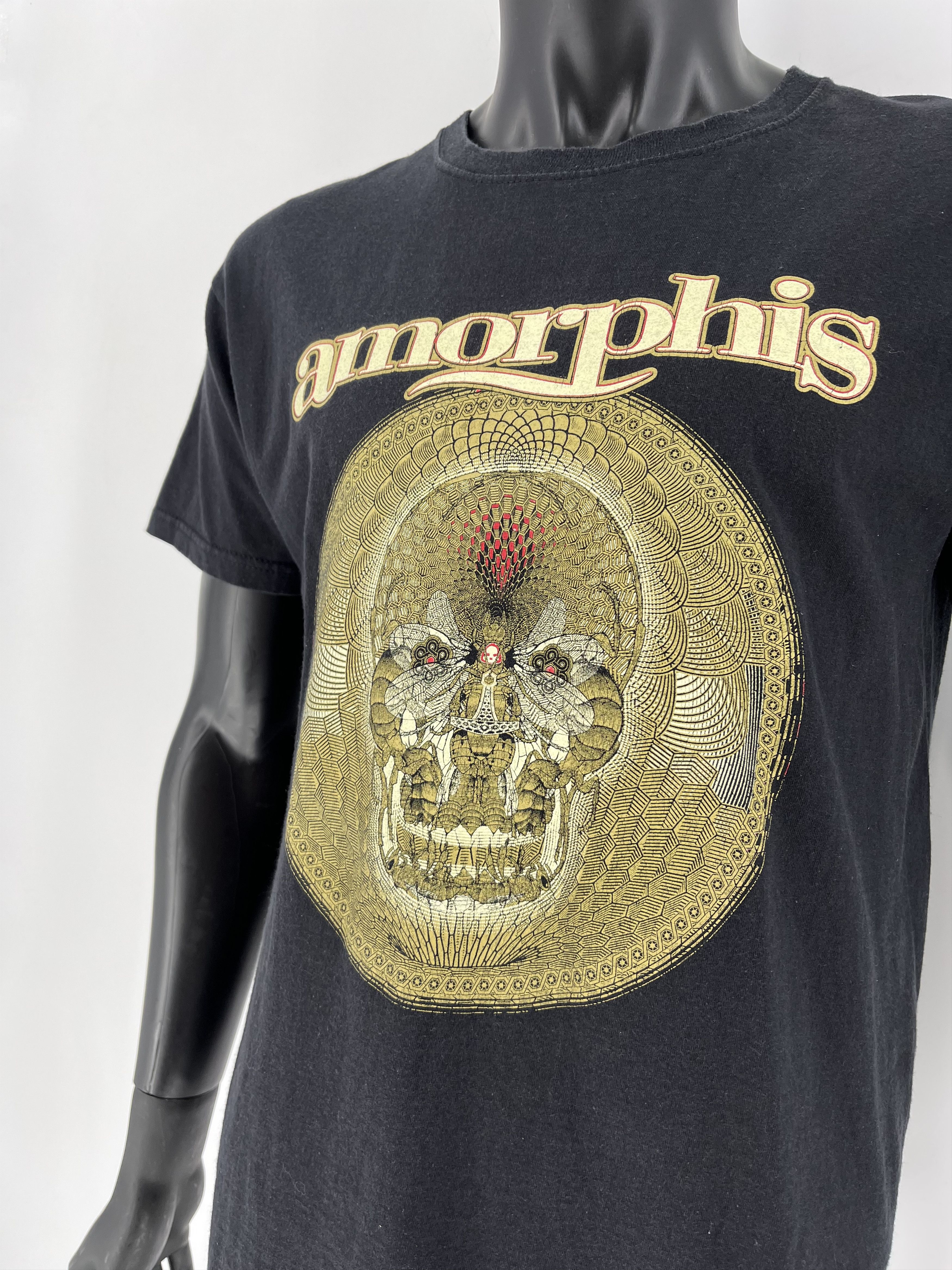 Iron Maiden × Vintage Vintage Amorphis Heavy Metal Finland Rock Band T Shirt Faded Size US M / EU 48-50 / 2 - 6 Thumbnail