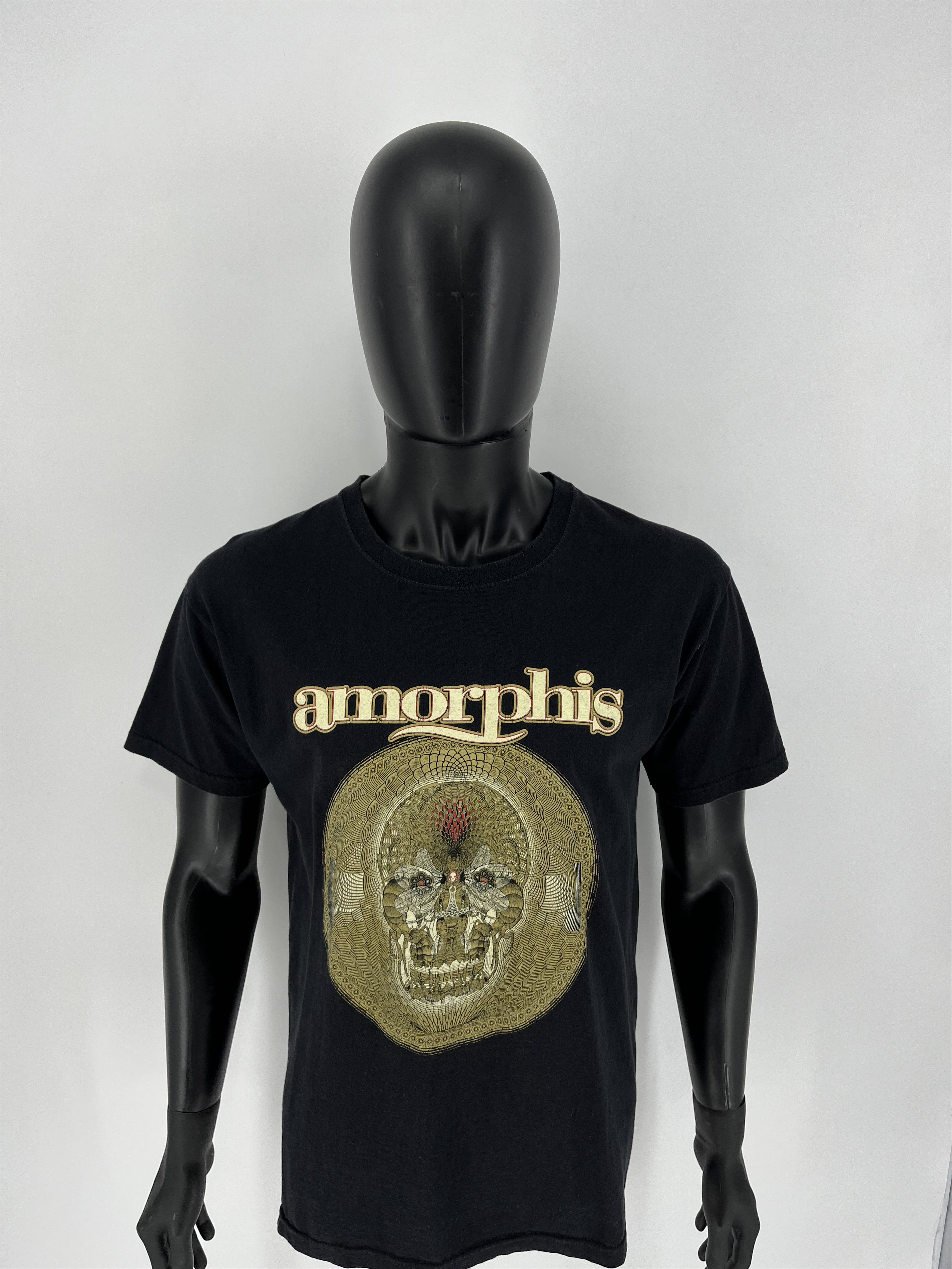 Iron Maiden × Vintage Vintage Amorphis Heavy Metal Finland Rock Band T Shirt Faded Size US M / EU 48-50 / 2 - 5 Thumbnail