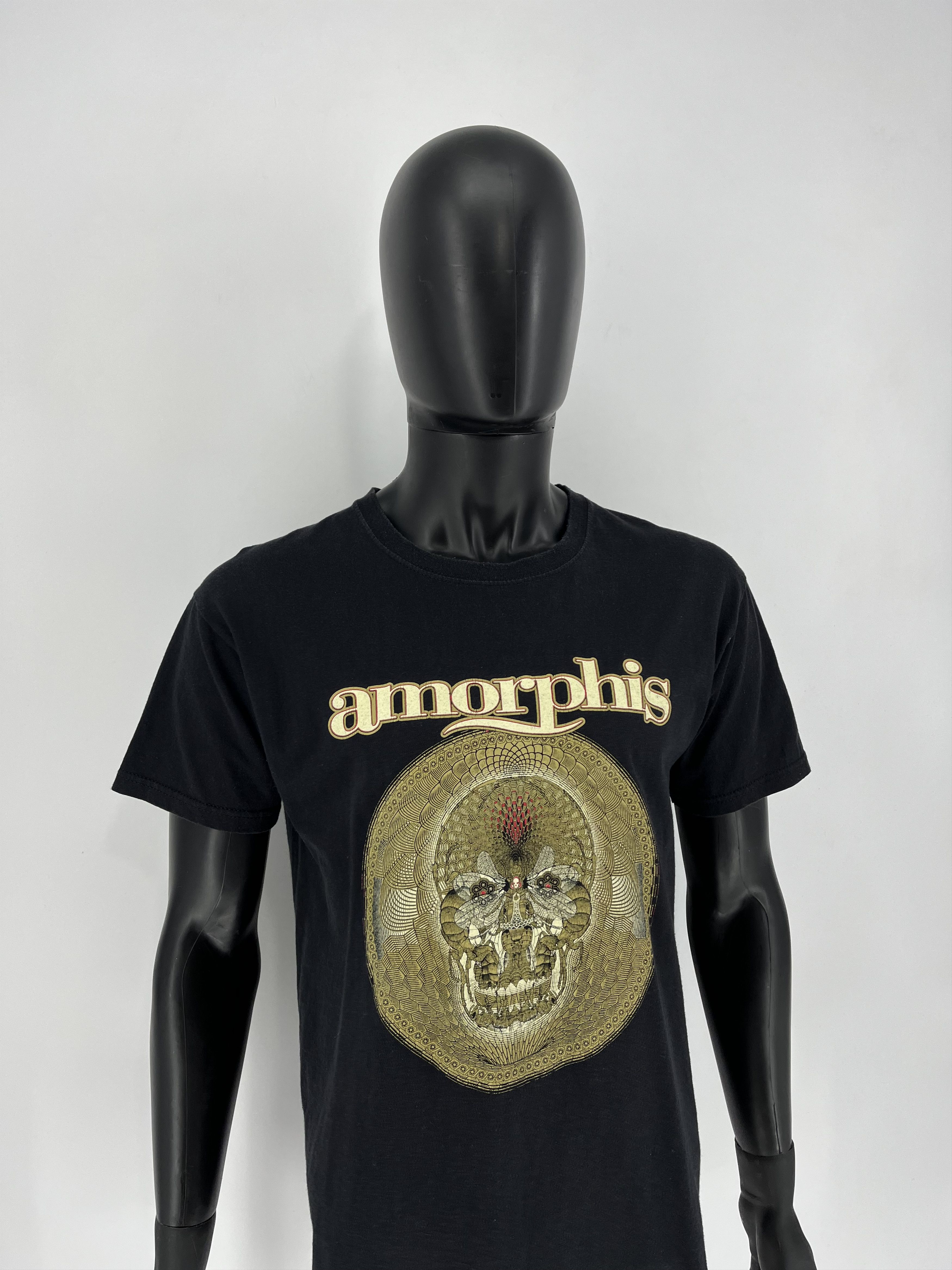 Iron Maiden × Vintage Vintage Amorphis Heavy Metal Finland Rock Band T Shirt Faded Size US M / EU 48-50 / 2 - 3 Thumbnail