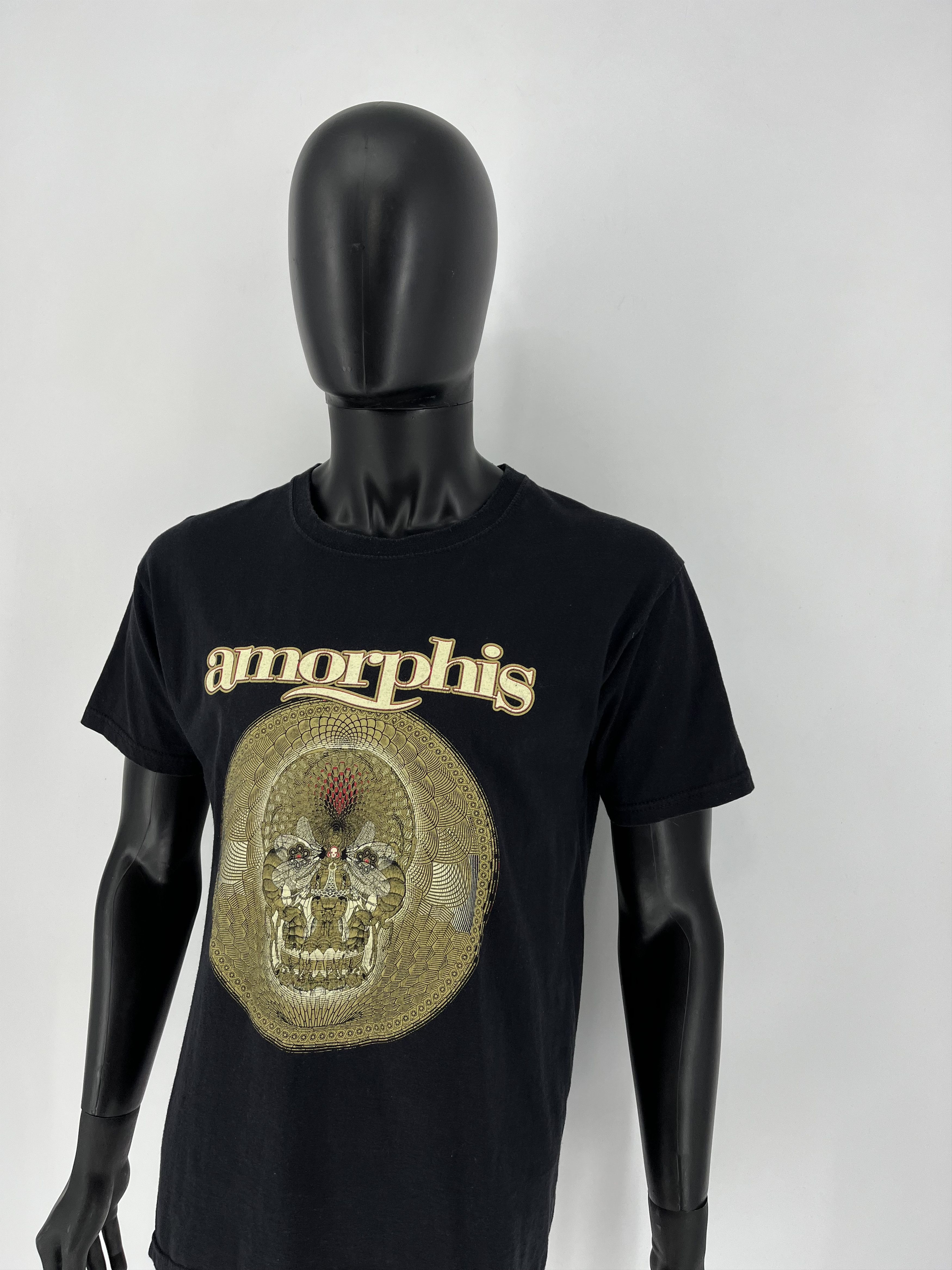 Iron Maiden × Vintage Vintage Amorphis Heavy Metal Finland Rock Band T Shirt Faded Size US M / EU 48-50 / 2 - 4 Thumbnail