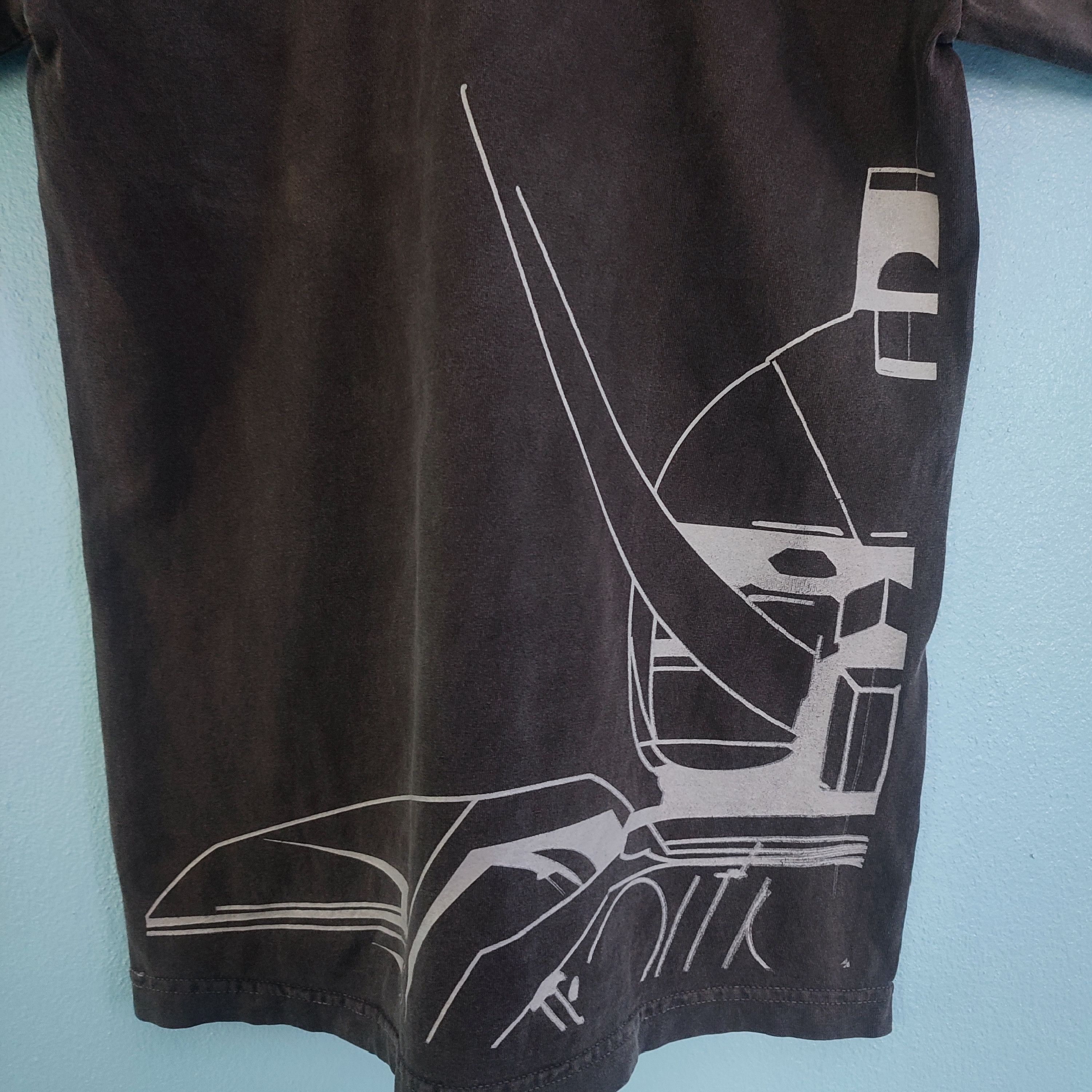 Anime × Japanese Brand × Vintage GUNDAM Japanese Anime Robot Cartoon Vintage Tshirt Size US M / EU 48-50 / 2 - 2 Thumbnail