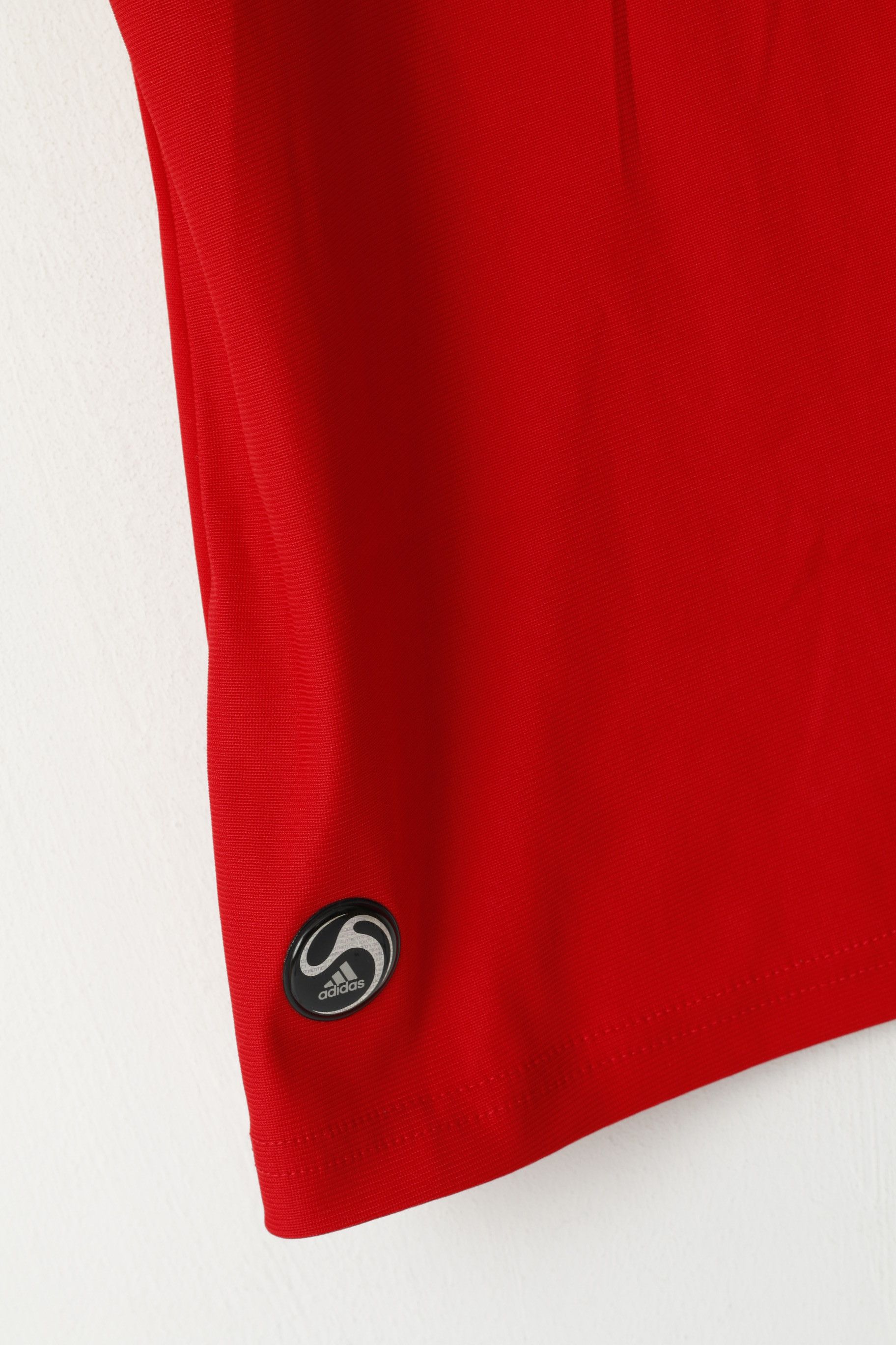 Adidas Adidas Men XL Shirt Red Deutscher Fussball Bund 4910 Size US XL / EU 56 / 4 - 4 Thumbnail