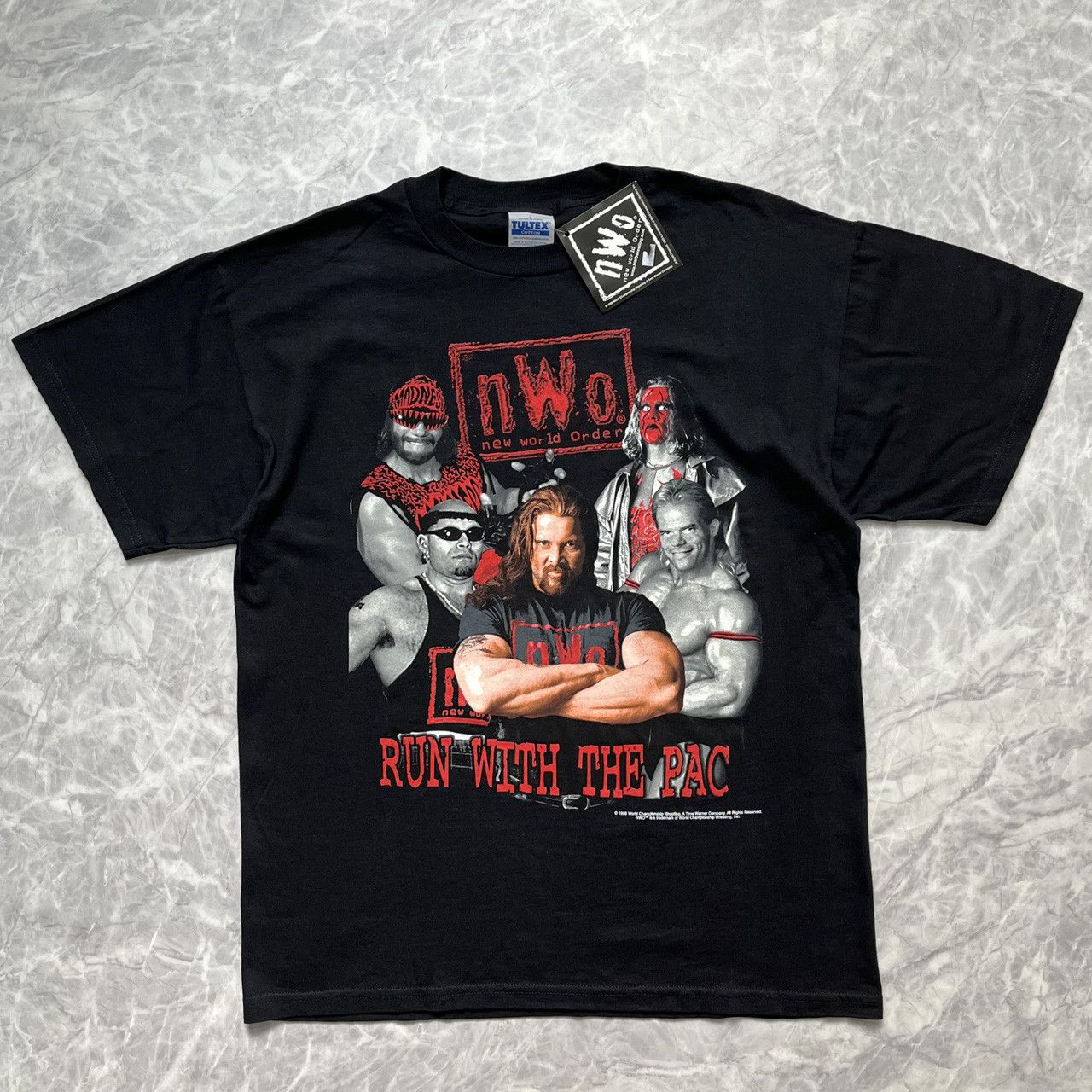 Vintage × WCW/nWo NWO RUN WITH THE PAC WRESTLING STING NASH