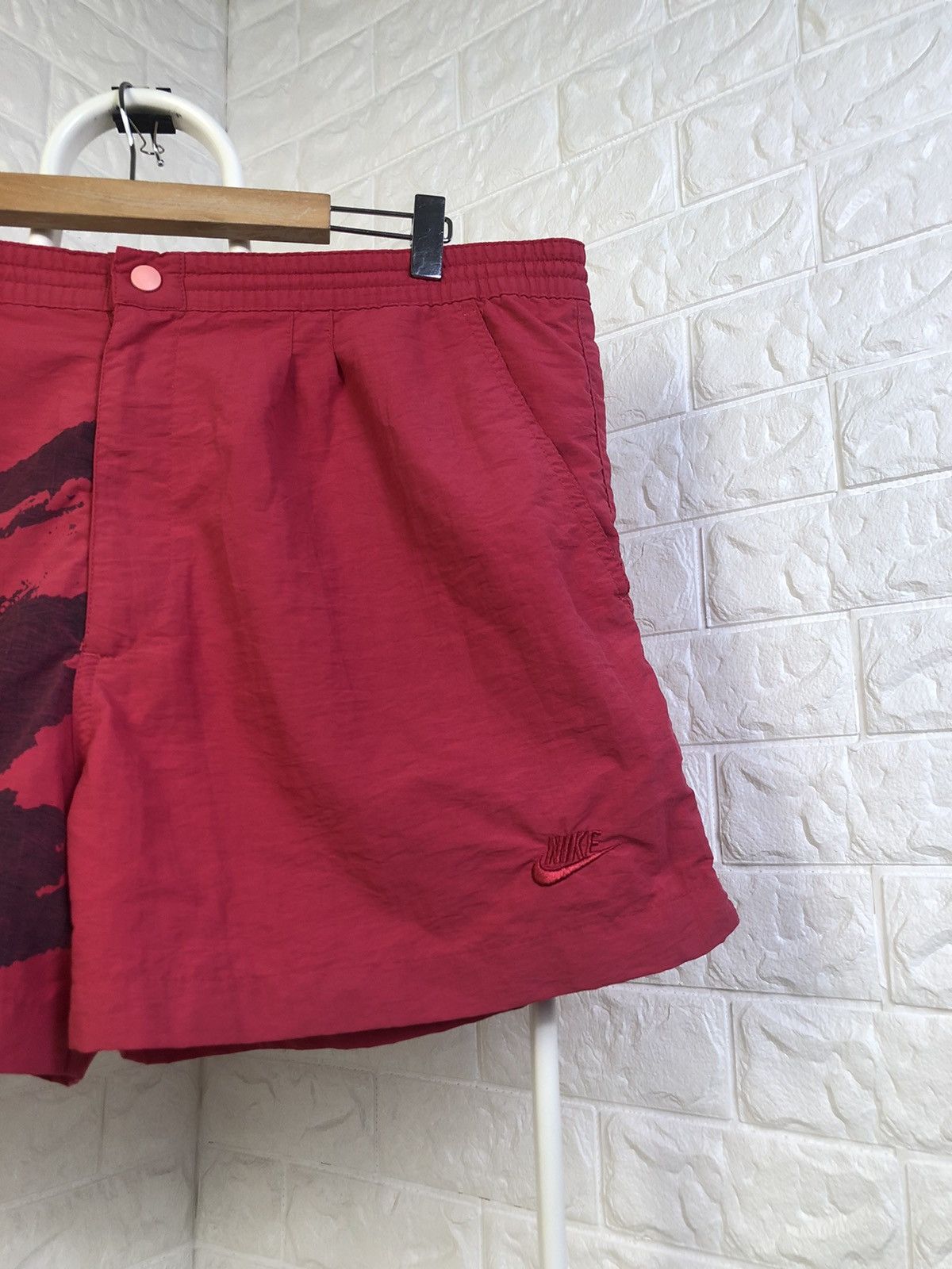 Nike × Vintage Nike Challenge Cour Shorts size XXL Size US 38 / EU 54 - 2 Thumbnail