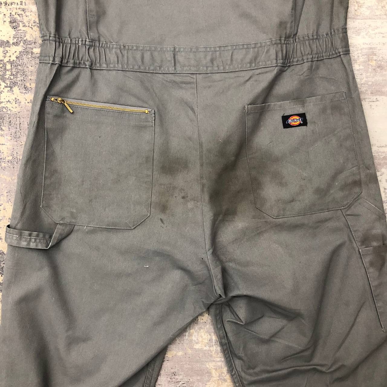 Dickies P705 DICKIES DISTRESSED WORKWEAR COVERALLS Size US L / EU 52-54 / 3 - 7 Thumbnail