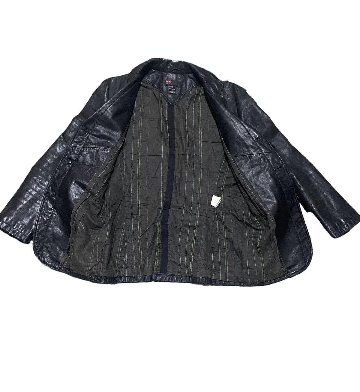 Diesel × Jean Paul Gaultier Punk Anarchy Zipper Diesel JPG Leather Jacket Size US S / EU 44-46 / 1 - 2 Thumbnail