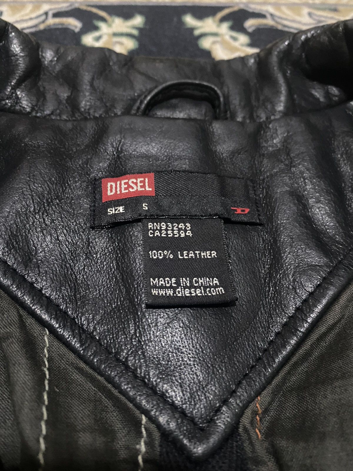 Diesel × Jean Paul Gaultier Punk Anarchy Zipper Diesel JPG Leather Jacket Size US S / EU 44-46 / 1 - 4 Thumbnail