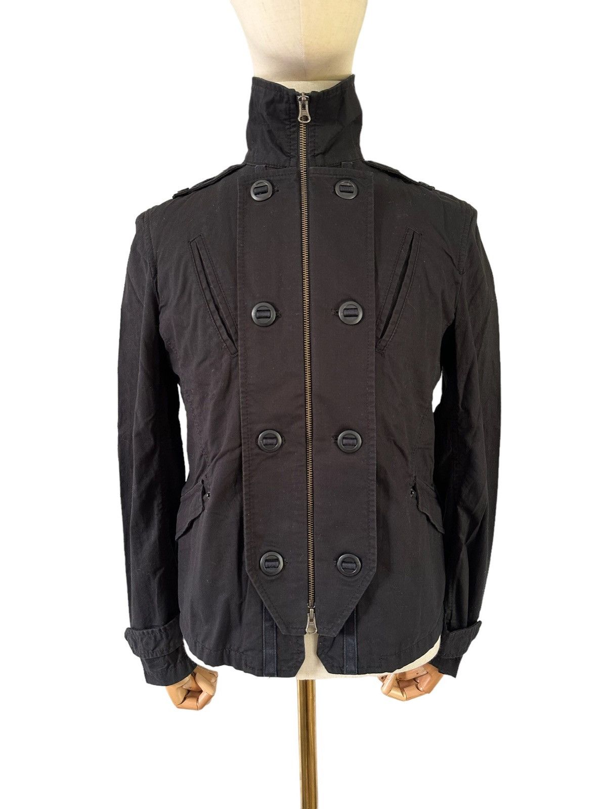 PPFM 2009 PPFM herringbone Napoleon zipper jacket Size US M / EU 48-50 / 2 - 5 Thumbnail