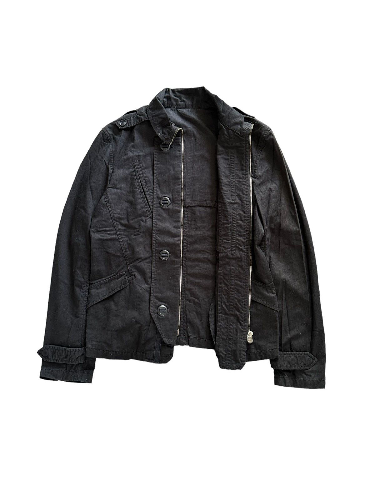 PPFM 2009 PPFM herringbone Napoleon zipper jacket Size US M / EU 48-50 / 2 - 3 Thumbnail