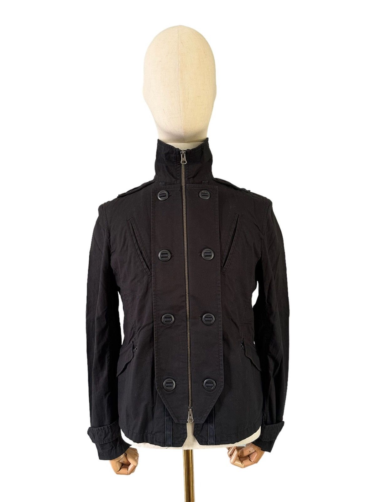 PPFM 2009 PPFM herringbone Napoleon zipper jacket Size US M / EU 48-50 / 2 - 6 Thumbnail