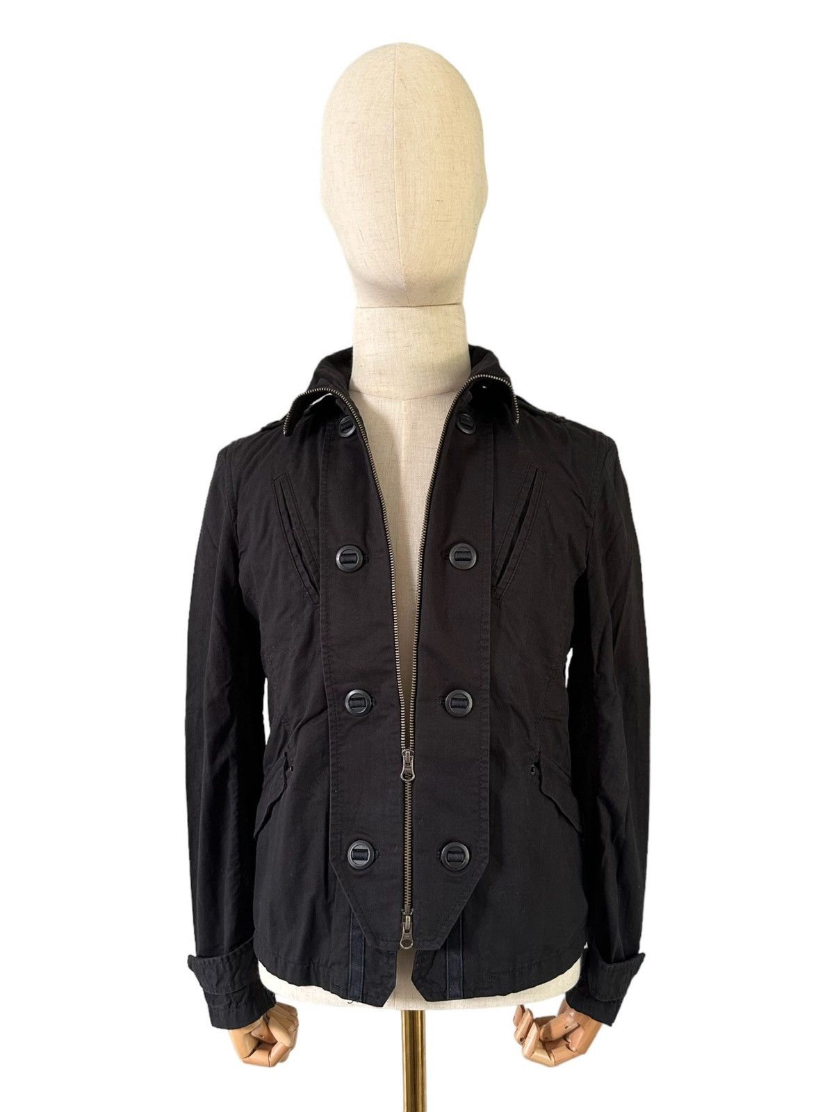PPFM 2009 PPFM herringbone Napoleon zipper jacket Size US M / EU 48-50 / 2 - 9 Thumbnail