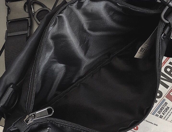 Japanese Brand × Vintage Utility grunge y2k 3 way buckle belt bag fanny pack Size ONE SIZE - 8 Thumbnail