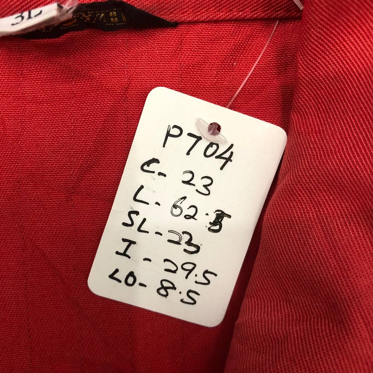 Japanese Brand P704 MITSUBISHI Nichiyu battery forklift Marusan COVERALLS Size US L / EU 52-54 / 3 - 13 Thumbnail
