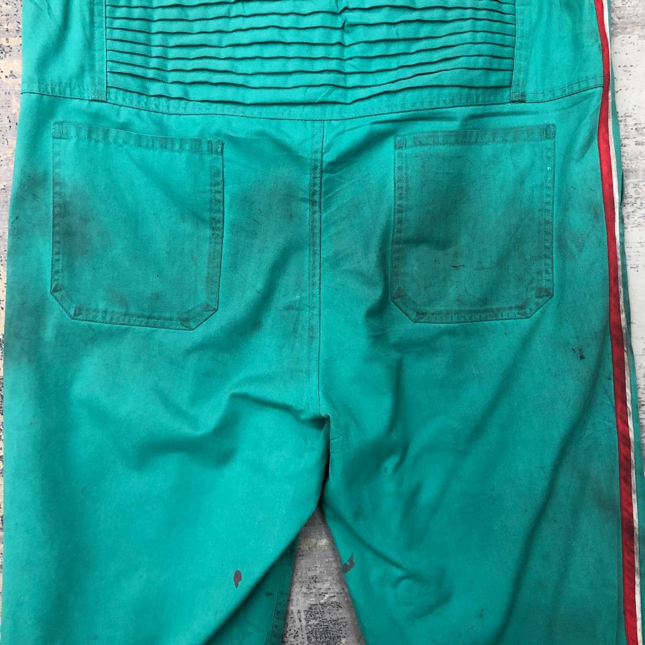 Japanese Brand P704 MITSUBISHI Nichiyu battery forklift Marusan COVERALLS Size US L / EU 52-54 / 3 - 12 Thumbnail