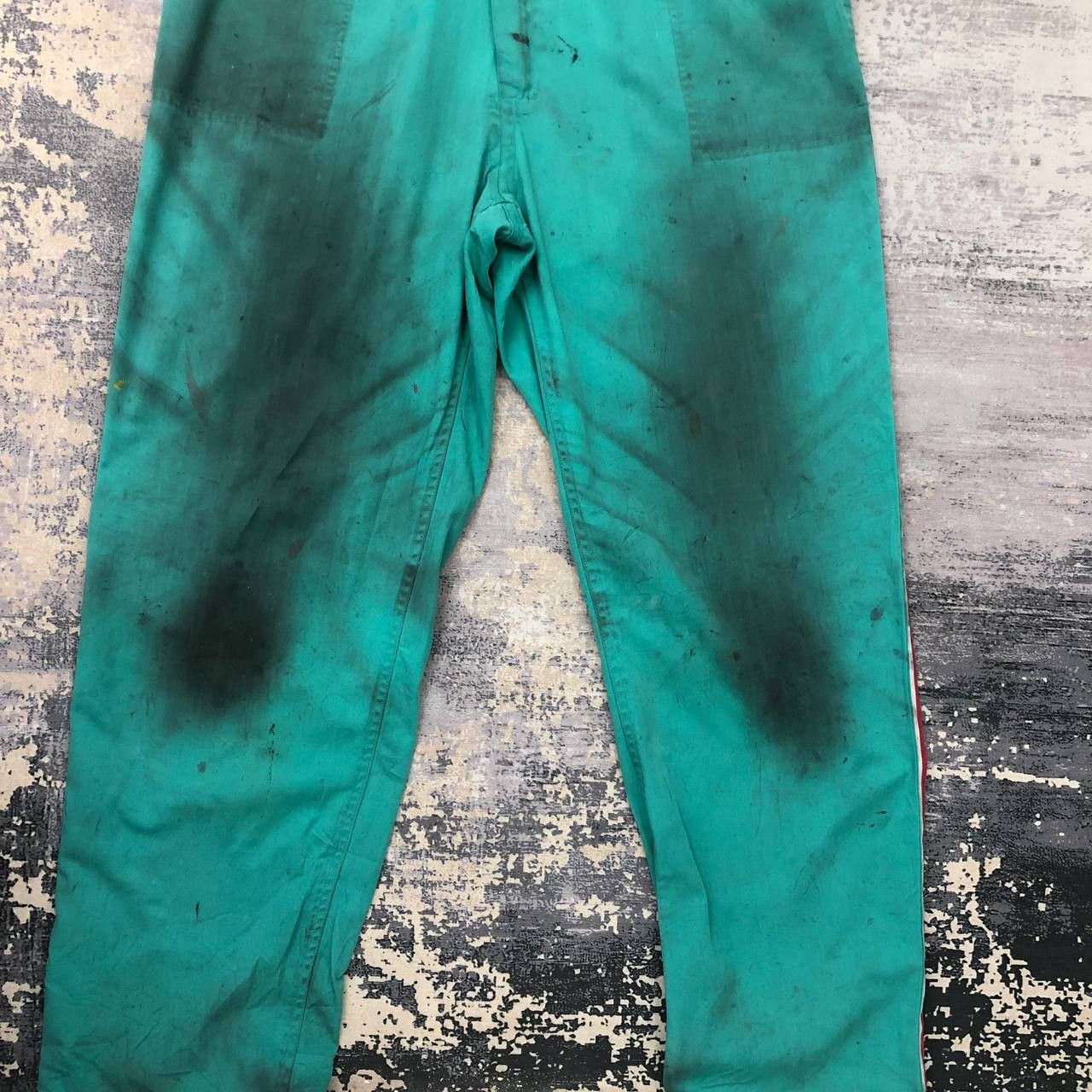 Japanese Brand P704 MITSUBISHI Nichiyu battery forklift Marusan COVERALLS Size US L / EU 52-54 / 3 - 11 Thumbnail