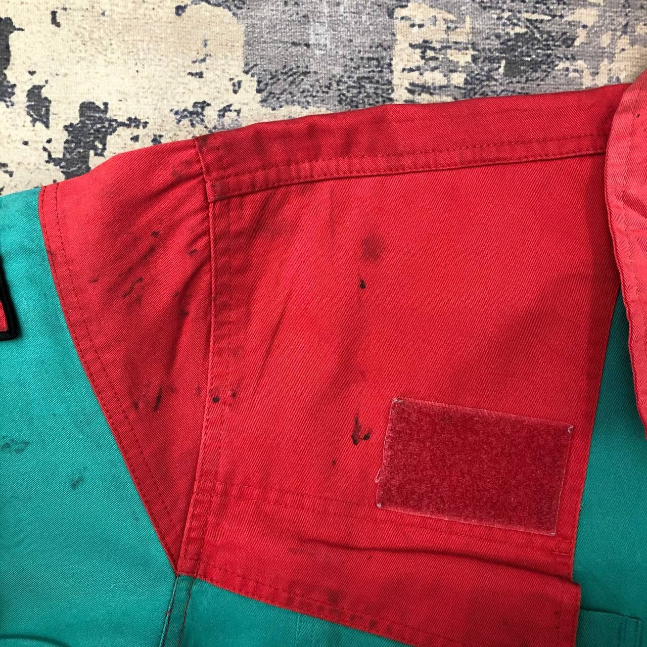 Japanese Brand P704 MITSUBISHI Nichiyu battery forklift Marusan COVERALLS Size US L / EU 52-54 / 3 - 9 Thumbnail