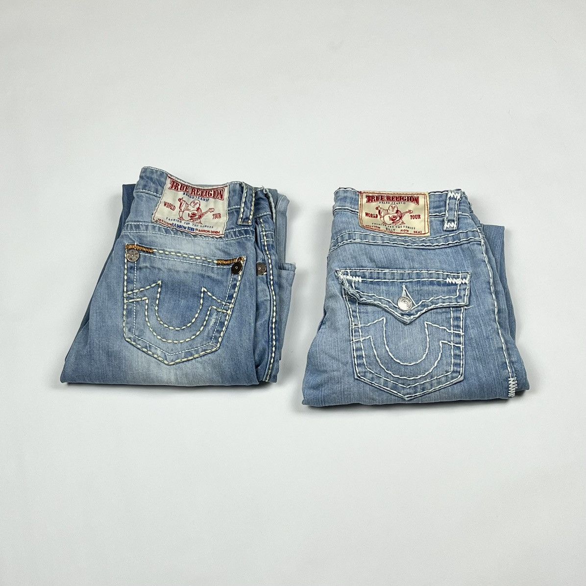 Japanese Brand × True Religion × Vintage Vintage True Religion Denim Jeans Pants Billy USA Size 29" - 14 Thumbnail