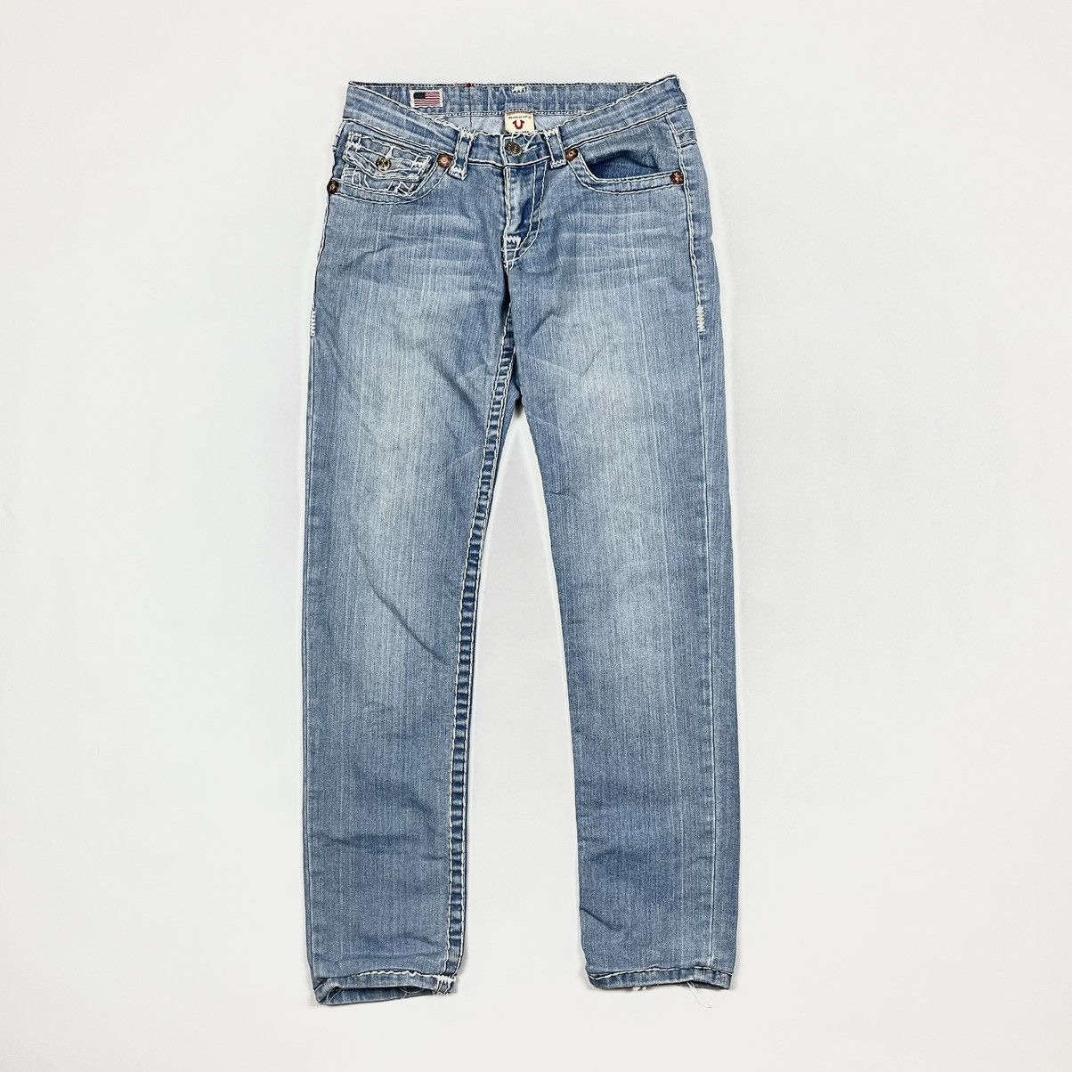 Japanese Brand × True Religion × Vintage Vintage True Religion Denim Jeans Pants Billy USA Size 29" - 2 Thumbnail