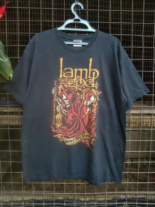 Band Tees × Vintage VINTAGE LAMB OF GOD MEN'S T-SHIRT Size US L / EU 52-54 / 3 - 1 Thumbnail