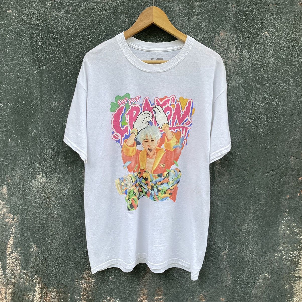 Band Tees G-Dragon Get Your Crayon South Korean Rapper Tee | Grailed