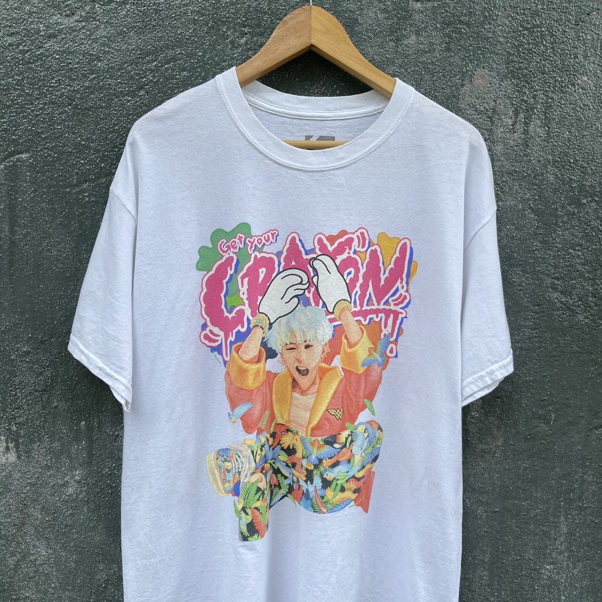 Band Tees G-Dragon Get Your Crayon South Korean Rapper Tee Size US L / EU 52-54 / 3 - 2 Thumbnail