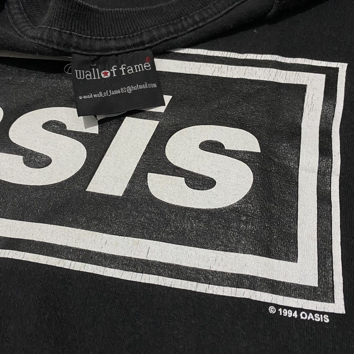 Band Tees × Vintage Vintage bootleg Oasis tshirt Size US S / EU 44-46 / 1 - 3 Thumbnail