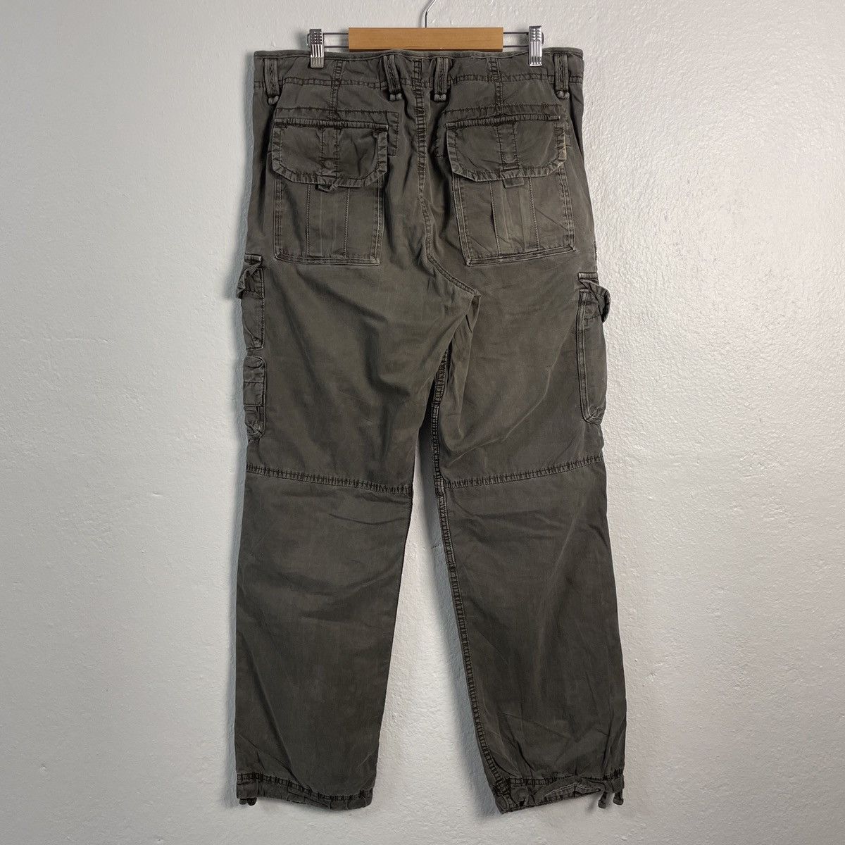 Japanese Brand Vintage Japanese Brand Utility 9 Pocket Tactical Cargo Pants Size US 36 / EU 52 - 7 Thumbnail