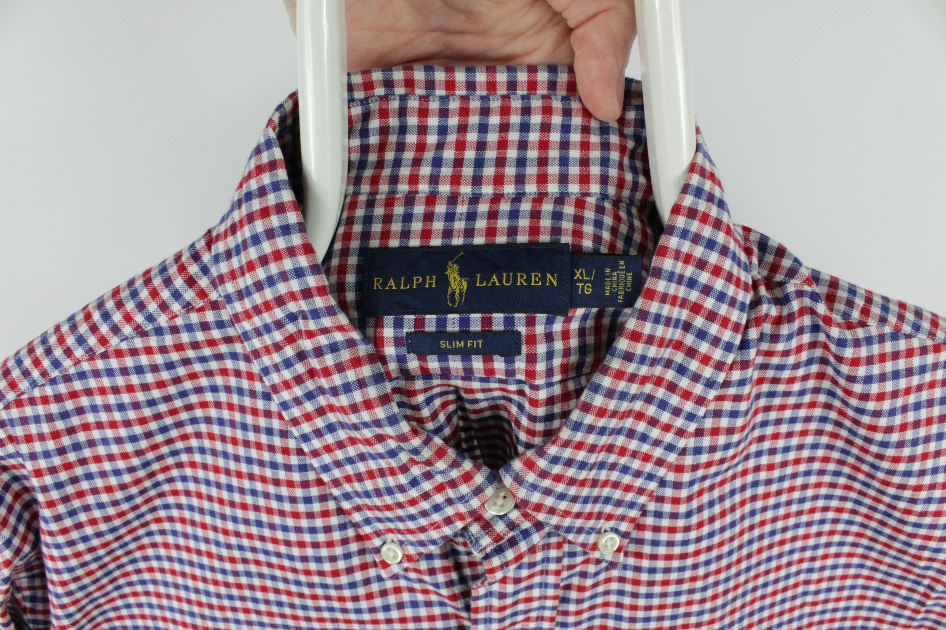 Polo Ralph Lauren × Ralph Lauren Polo Ralph Lauren Slim Fit Multicolor Checked Shirt Size US XL / EU 56 / 4 - 3 Thumbnail