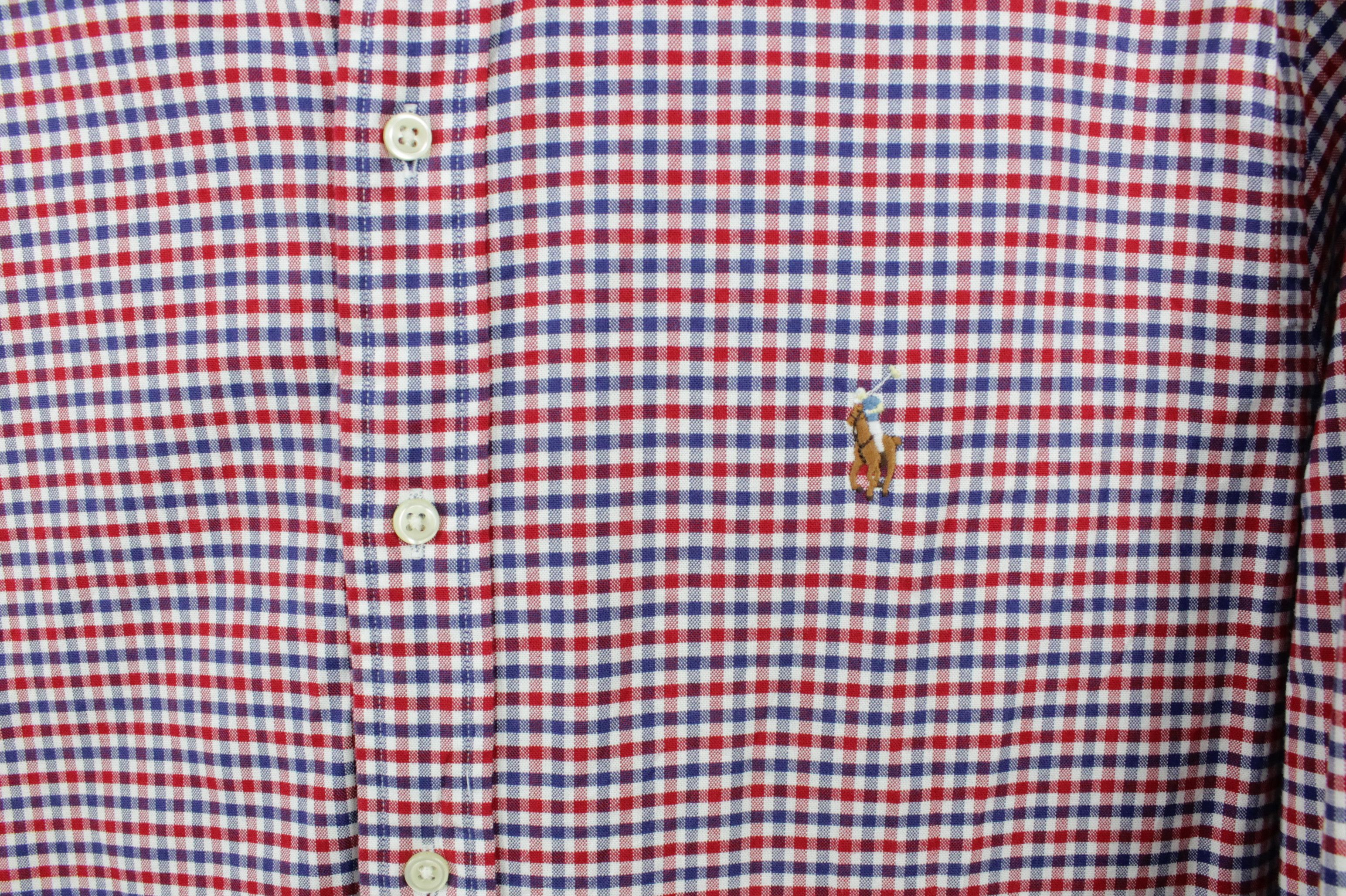 Polo Ralph Lauren × Ralph Lauren Polo Ralph Lauren Slim Fit Multicolor Checked Shirt Size US XL / EU 56 / 4 - 4 Thumbnail