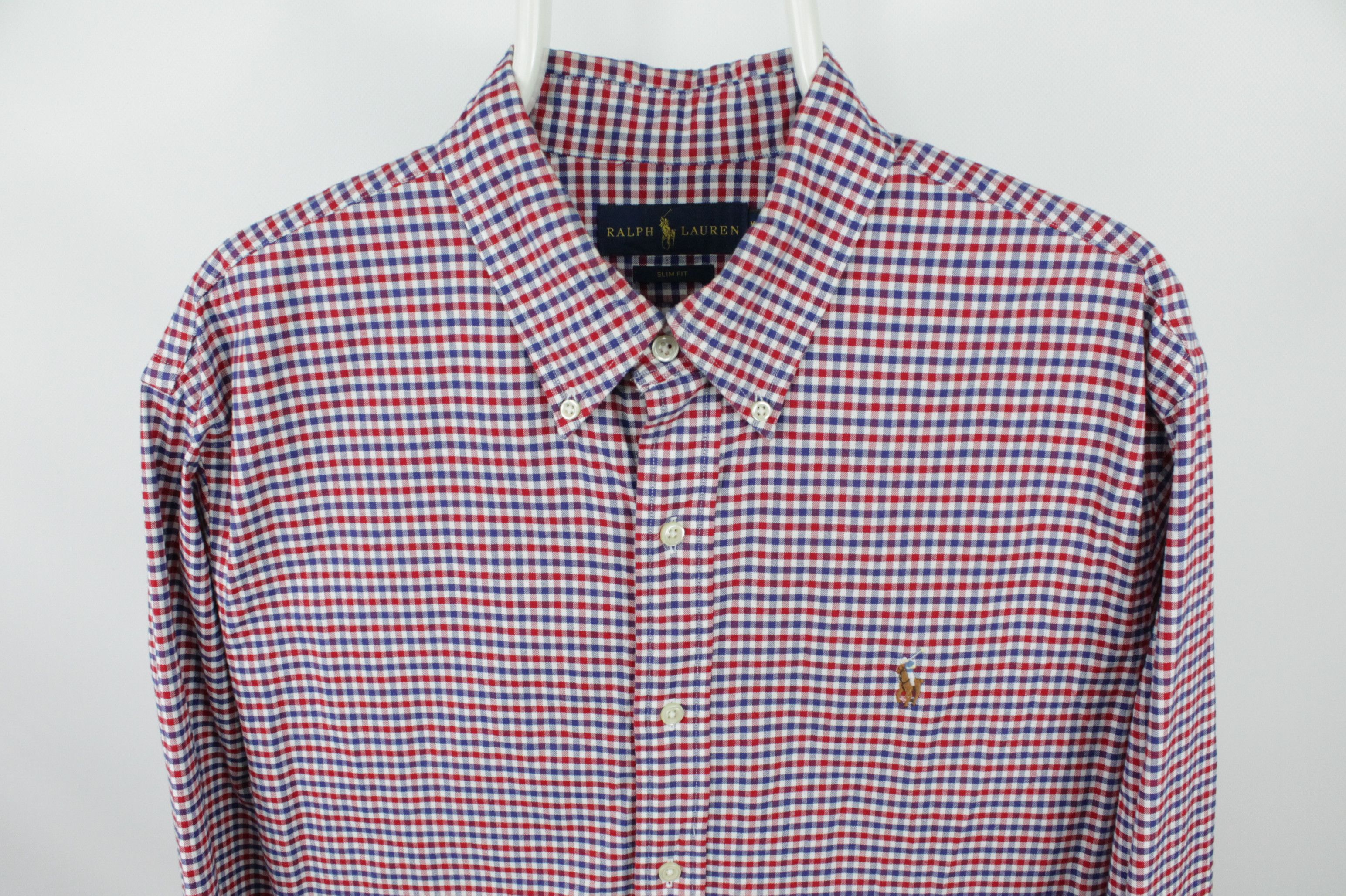 Polo Ralph Lauren × Ralph Lauren Polo Ralph Lauren Slim Fit Multicolor Checked Shirt Size US XL / EU 56 / 4 - 2 Thumbnail