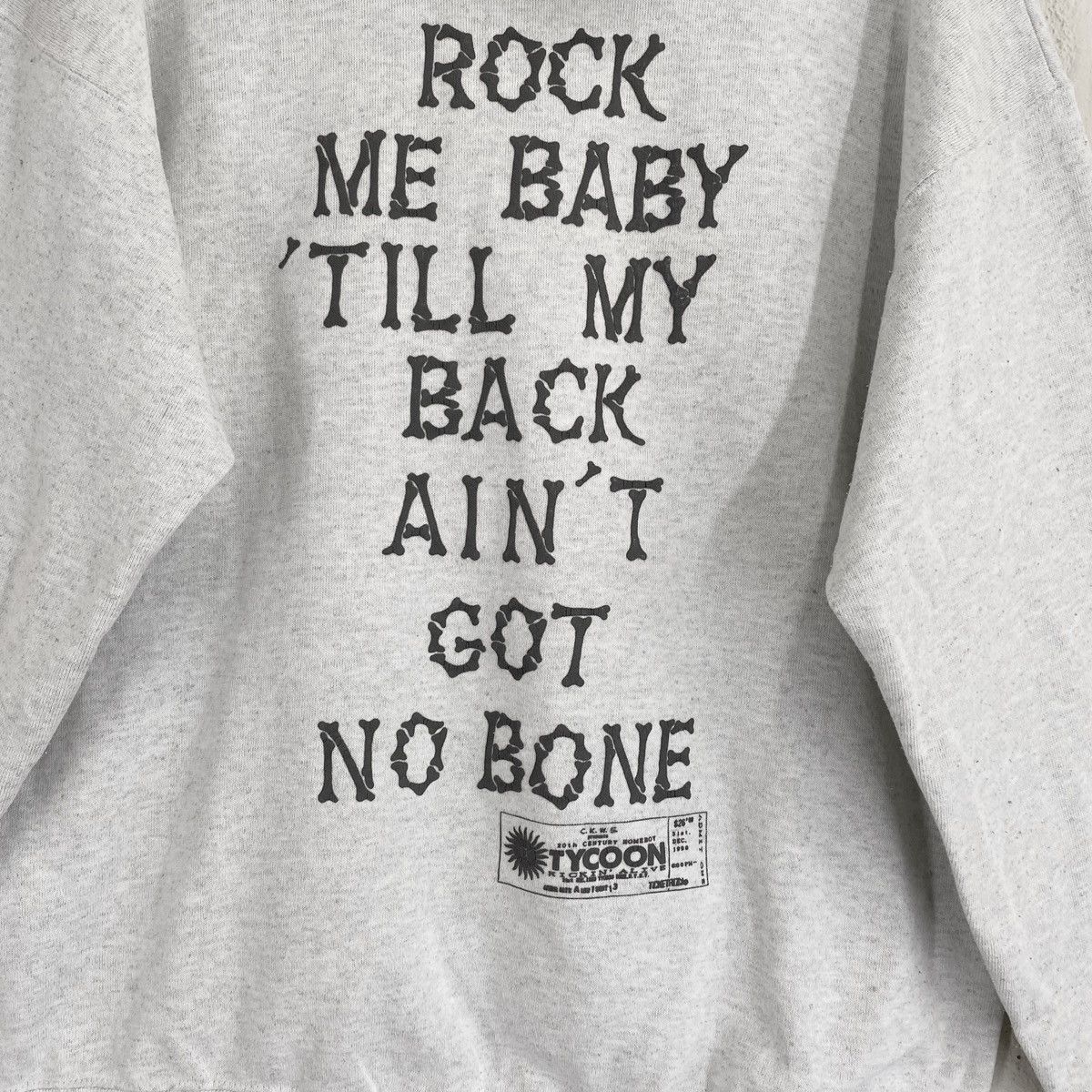 Japanese Brand Vintage Tycoon Kickin Alive Big Logo Crewneck Hoodies Size M Size US M / EU 48-50 / 2 - 7 Thumbnail