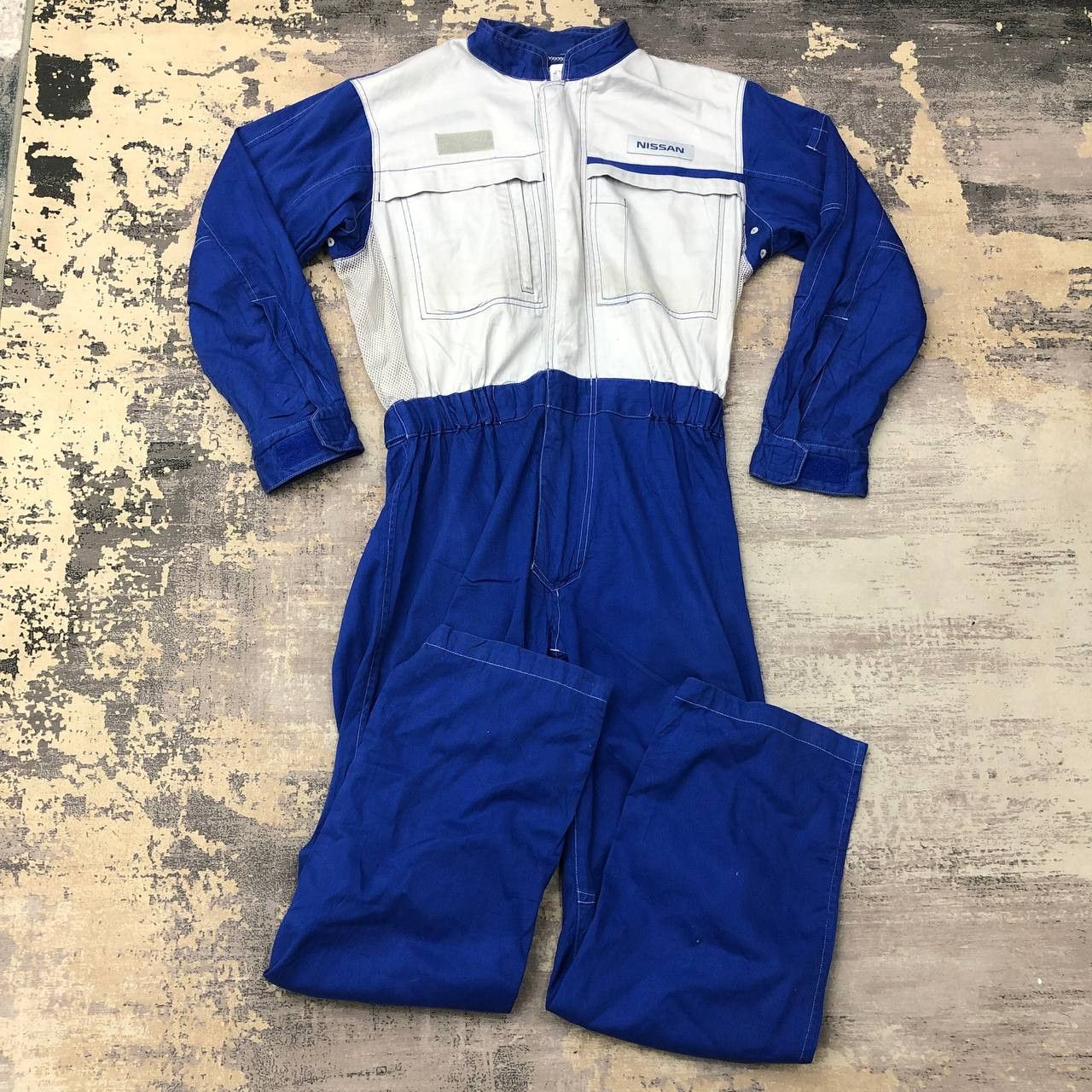 Japanese Brand P703 NISSAN RACING UNIFORM COVERALLS Size US M / EU 48-50 / 2 - 2 Thumbnail
