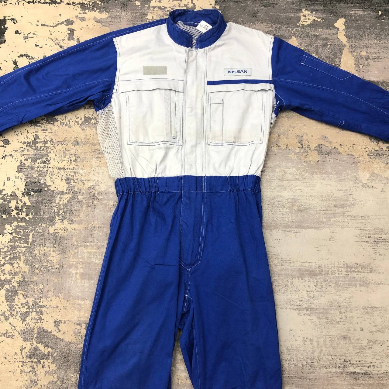 Japanese Brand P703 NISSAN RACING UNIFORM COVERALLS Size US M / EU 48-50 / 2 - 3 Thumbnail