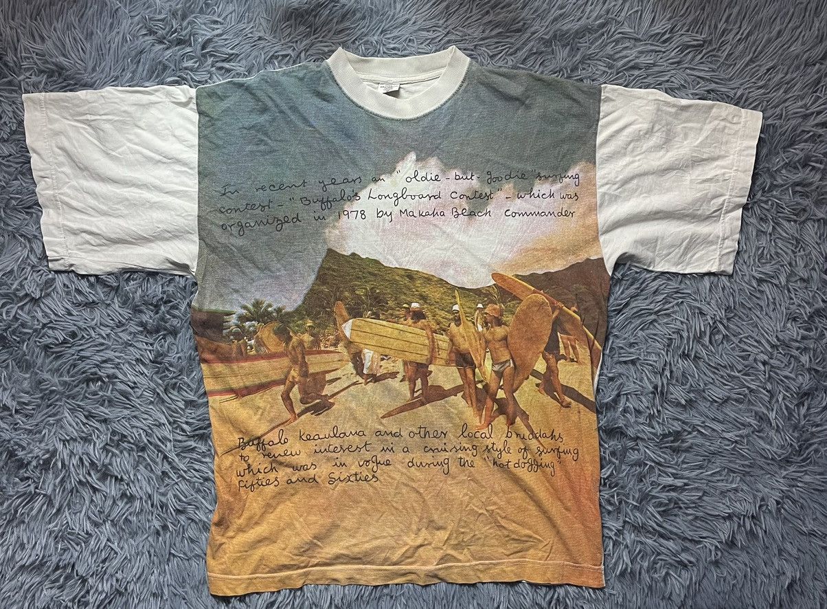 Vintage 1978 vintage printed Surf t-shirt Size US M / EU 48-50 / 2 - 1 Thumbnail