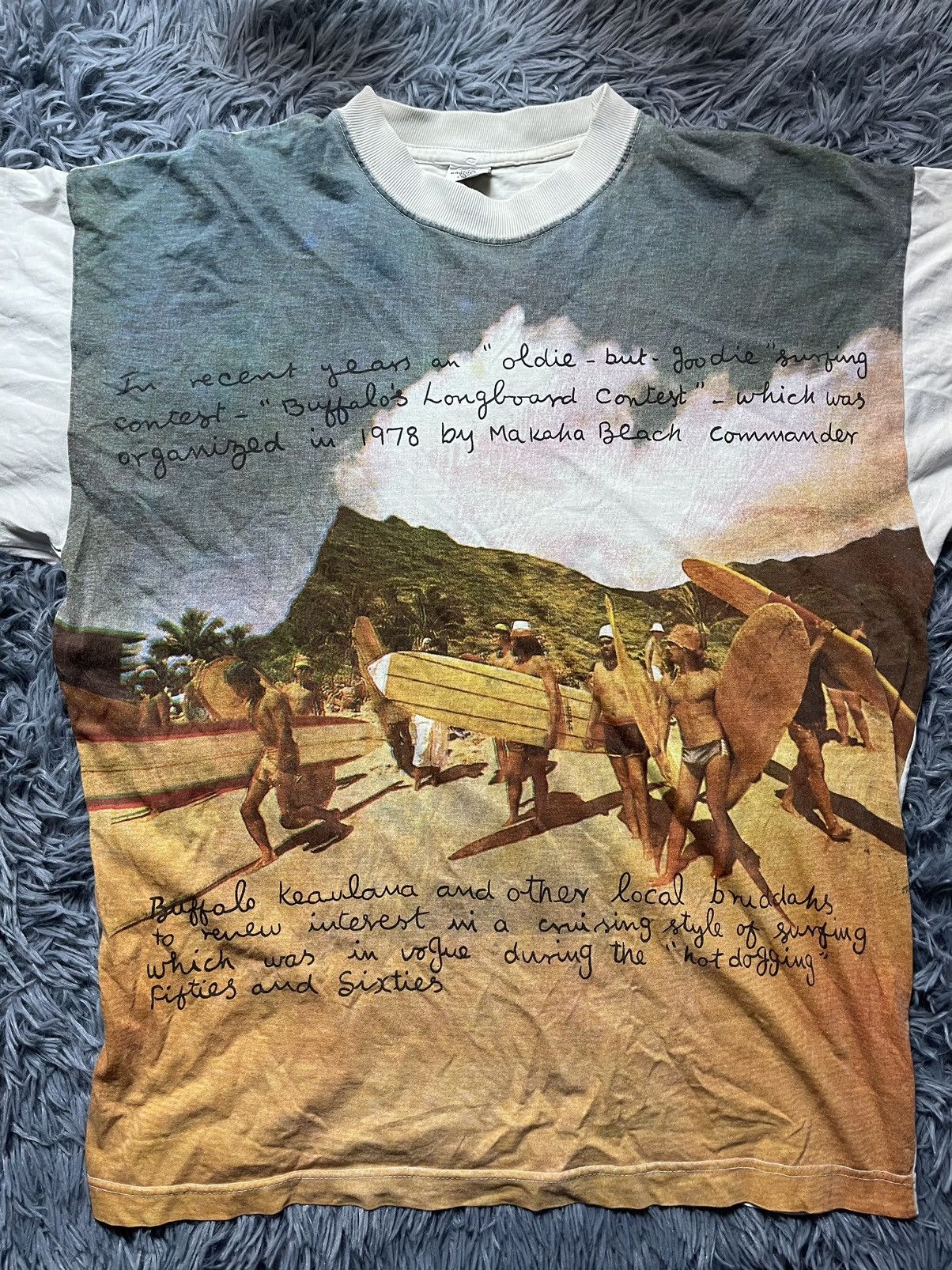 Vintage 1978 vintage printed Surf t-shirt Size US M / EU 48-50 / 2 - 2 Thumbnail