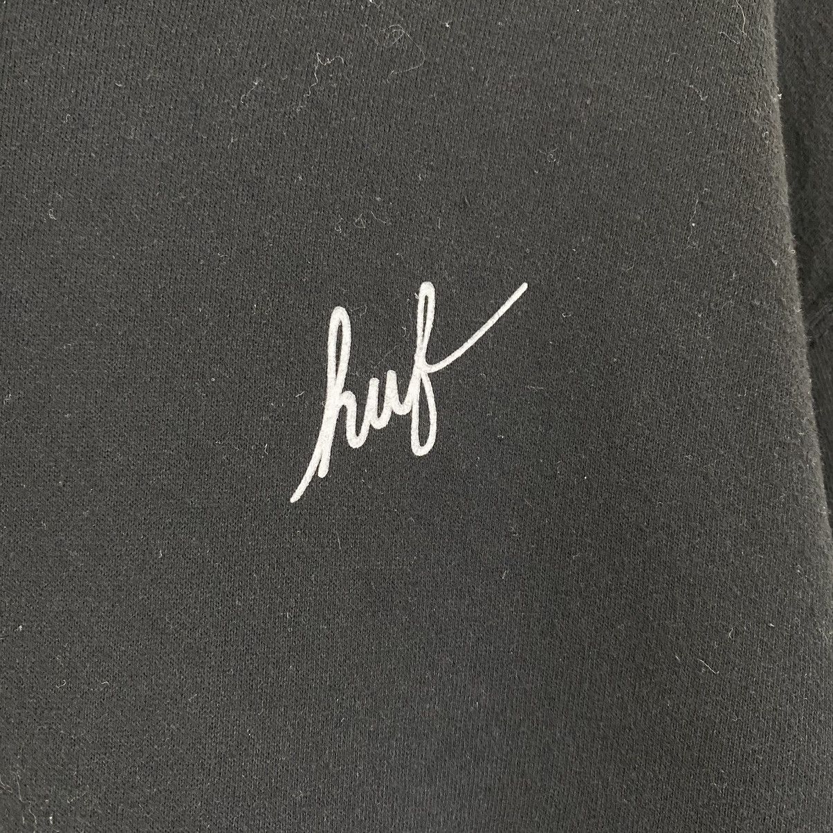 Huf × Vintage Vintage HUF Big Logo Made In Usa Pullover Hoodie Size L Size US L / EU 52-54 / 3 - 8 Thumbnail
