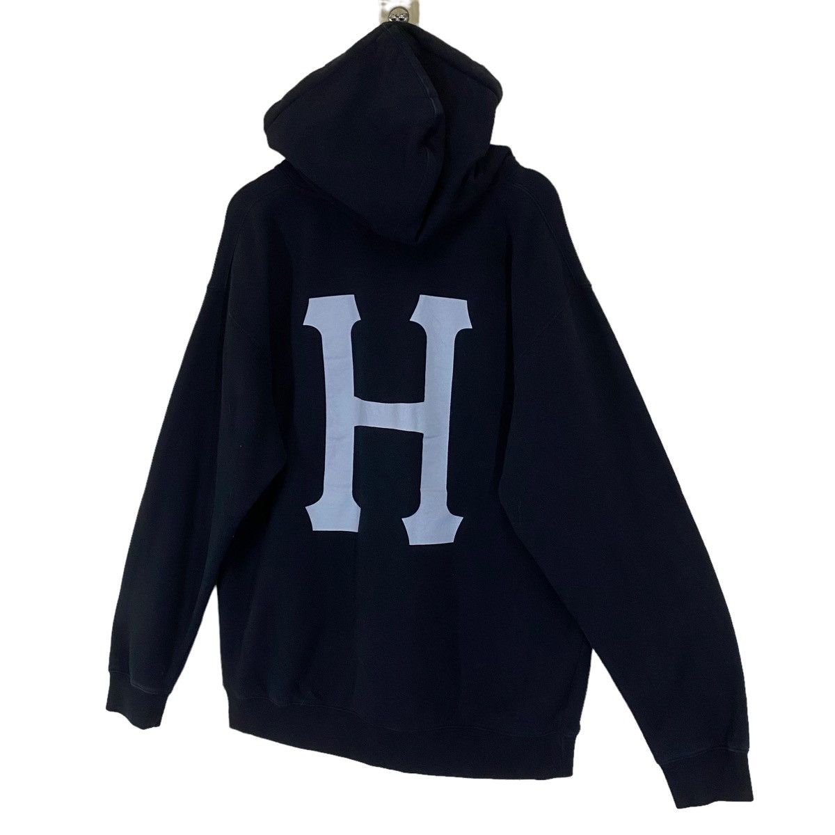 Huf × Vintage Vintage HUF Big Logo Made In Usa Pullover Hoodie Size L Size US L / EU 52-54 / 3 - 3 Thumbnail