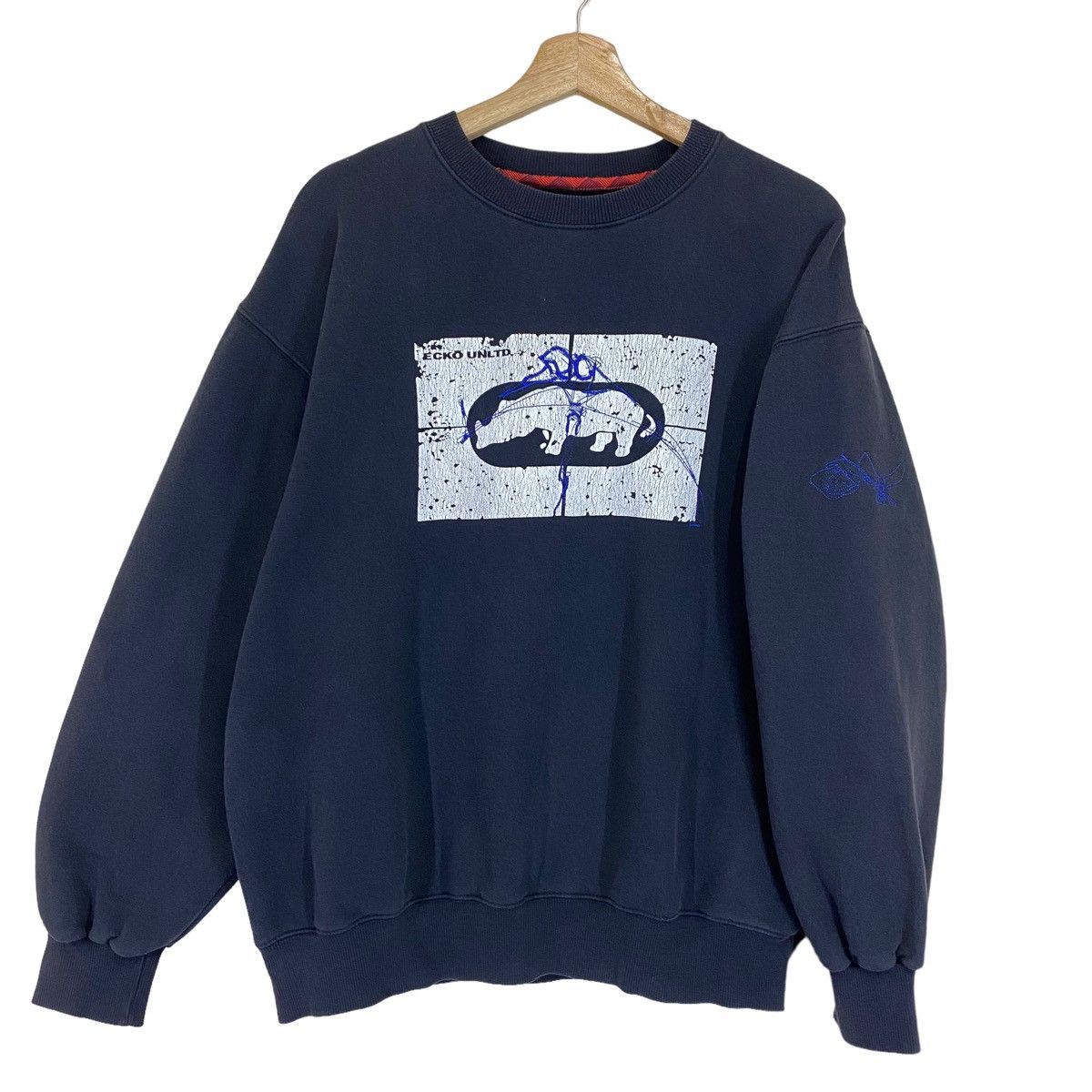 Ecko Unltd. × Vintage Vintage Ecko Untld Crewneck Sweatshirt Big Logo Size M Size US M / EU 48-50 / 2 - 5 Thumbnail