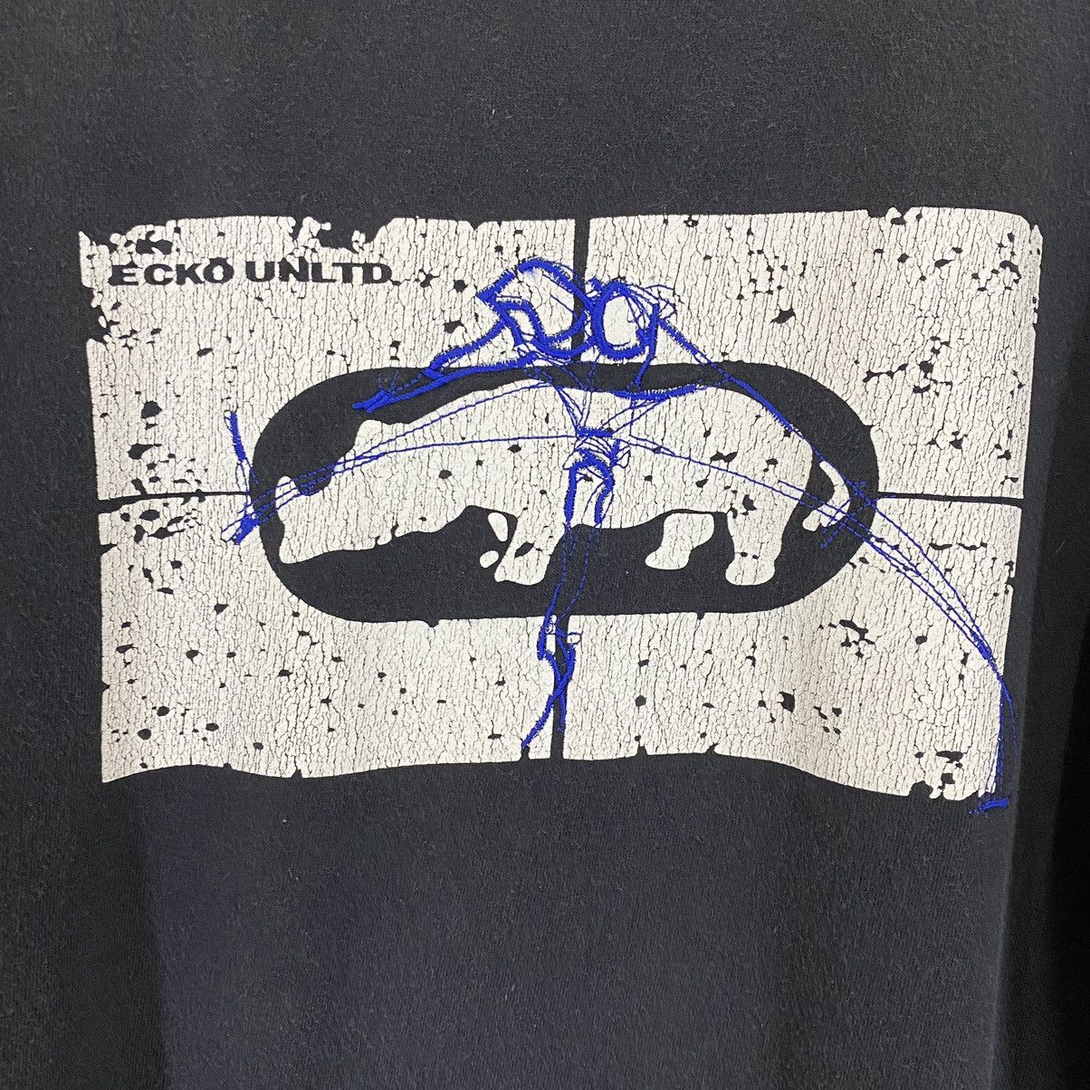 Ecko Unltd. × Vintage Vintage Ecko Untld Crewneck Sweatshirt Big Logo Size M Size US M / EU 48-50 / 2 - 7 Thumbnail