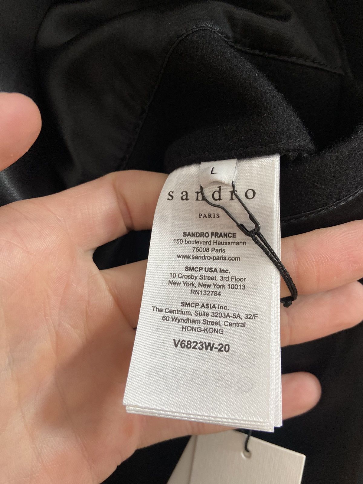 Sandro Sandro Varsity Letterman Bomber Jacket Size US L / EU 52-54 / 3 - 12 Thumbnail