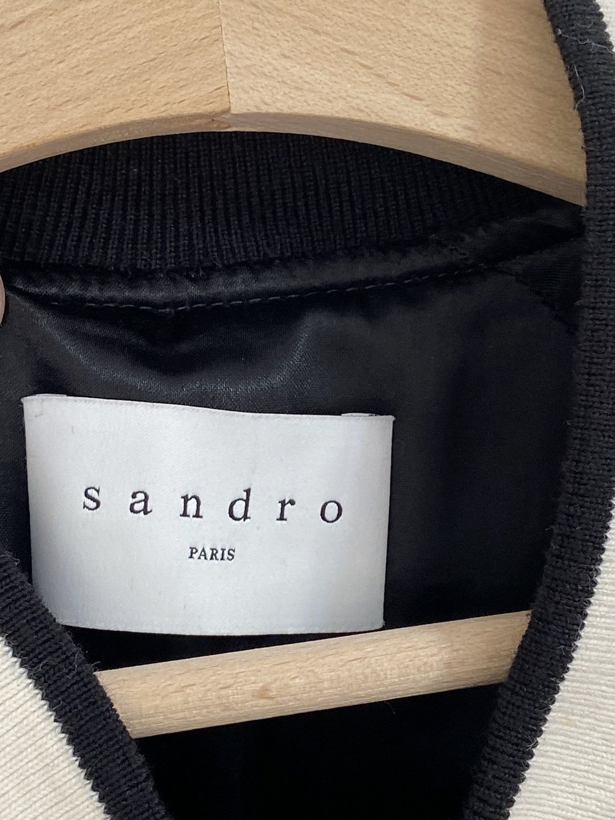 Sandro Sandro Varsity Letterman Bomber Jacket Size US L / EU 52-54 / 3 - 6 Thumbnail