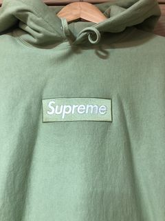 Supreme Sage Box Logo Hoodie | Grailed