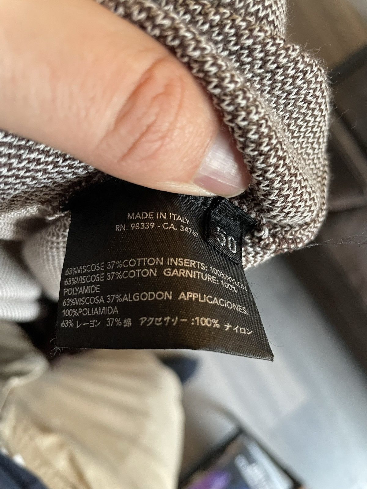 Prada Polo Shirt with Nylon Backpocket Size US M / EU 48-50 / 2 - 6 Thumbnail
