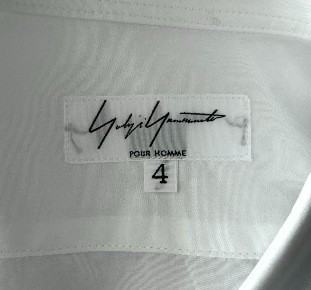 Yohji Yamamoto Yohji Yamamoto 13ss Stripes Splicing Shirt Size US XL / EU 56 / 4 - 5 Thumbnail