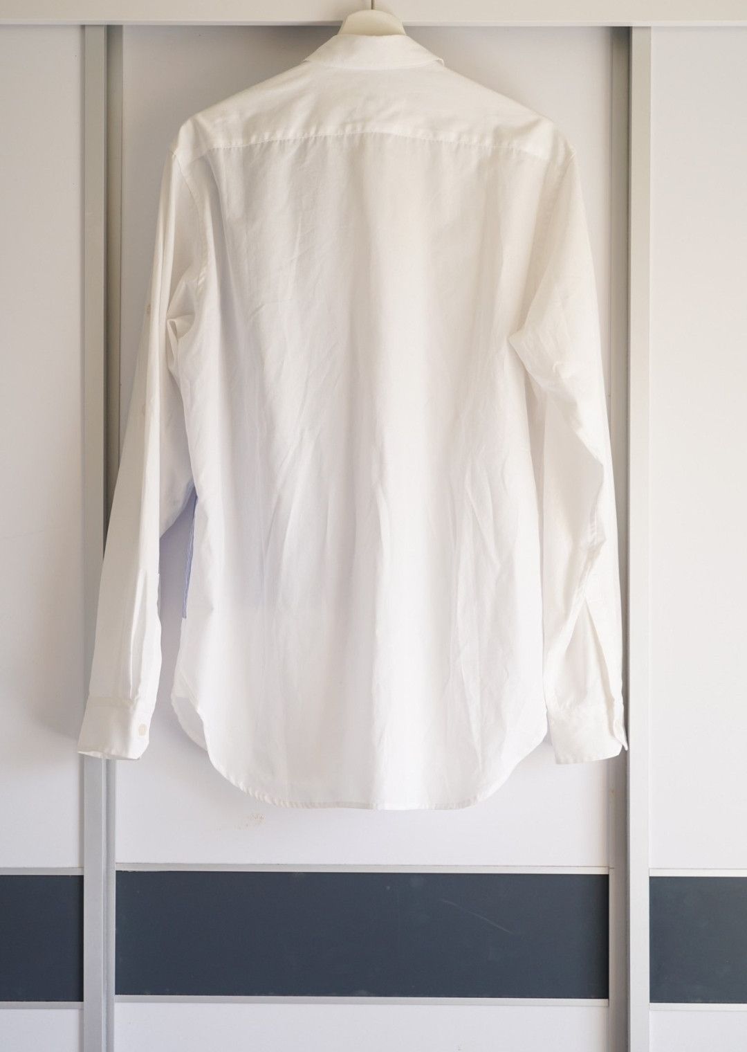 Yohji Yamamoto Yohji Yamamoto 13ss Stripes Splicing Shirt Size US XL / EU 56 / 4 - 2 Thumbnail