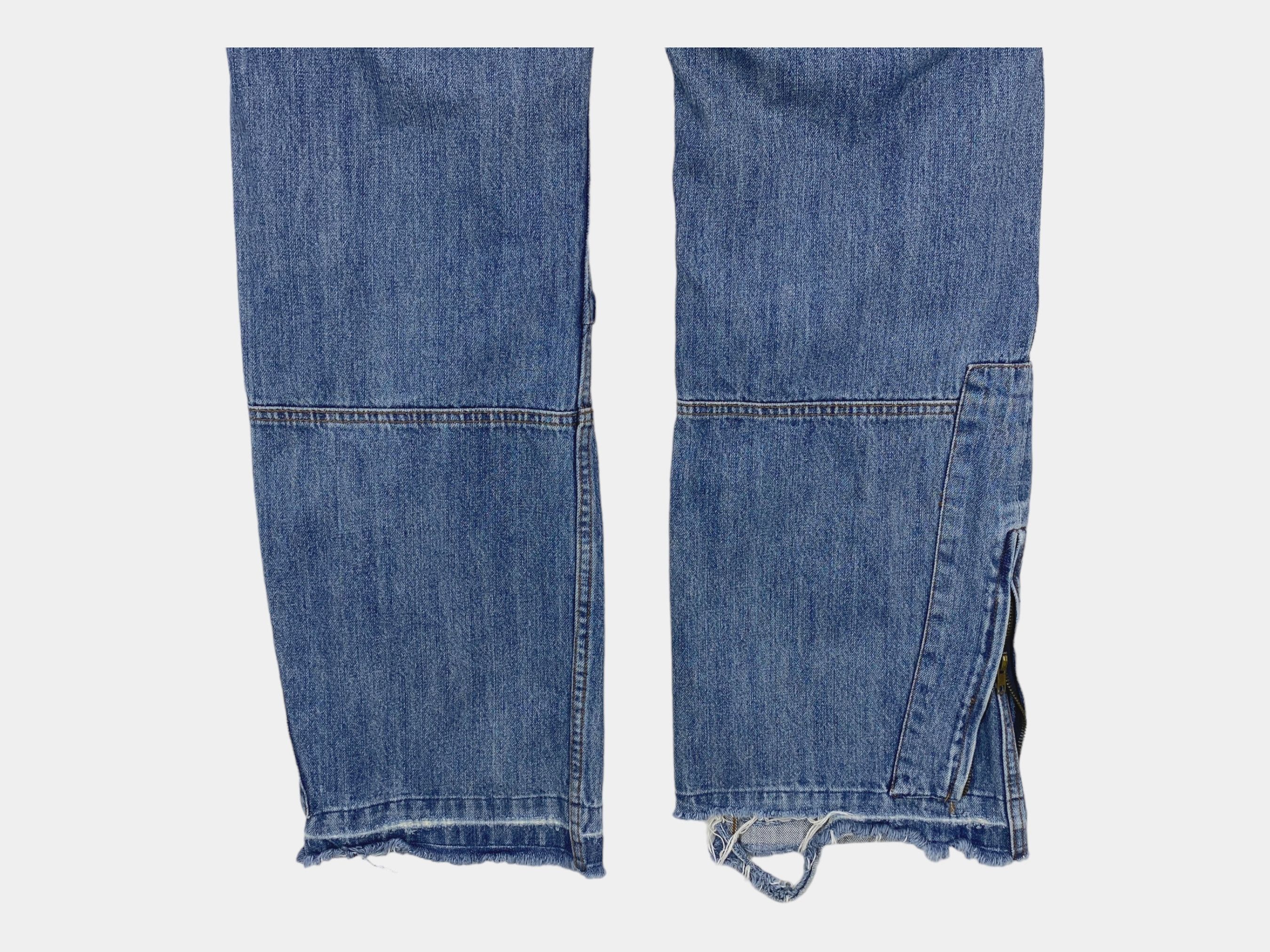 Japanese Brand Jungle Storm Jeans Hickory Skateboard Distressed Size US 36 / EU 52 - 9 Thumbnail
