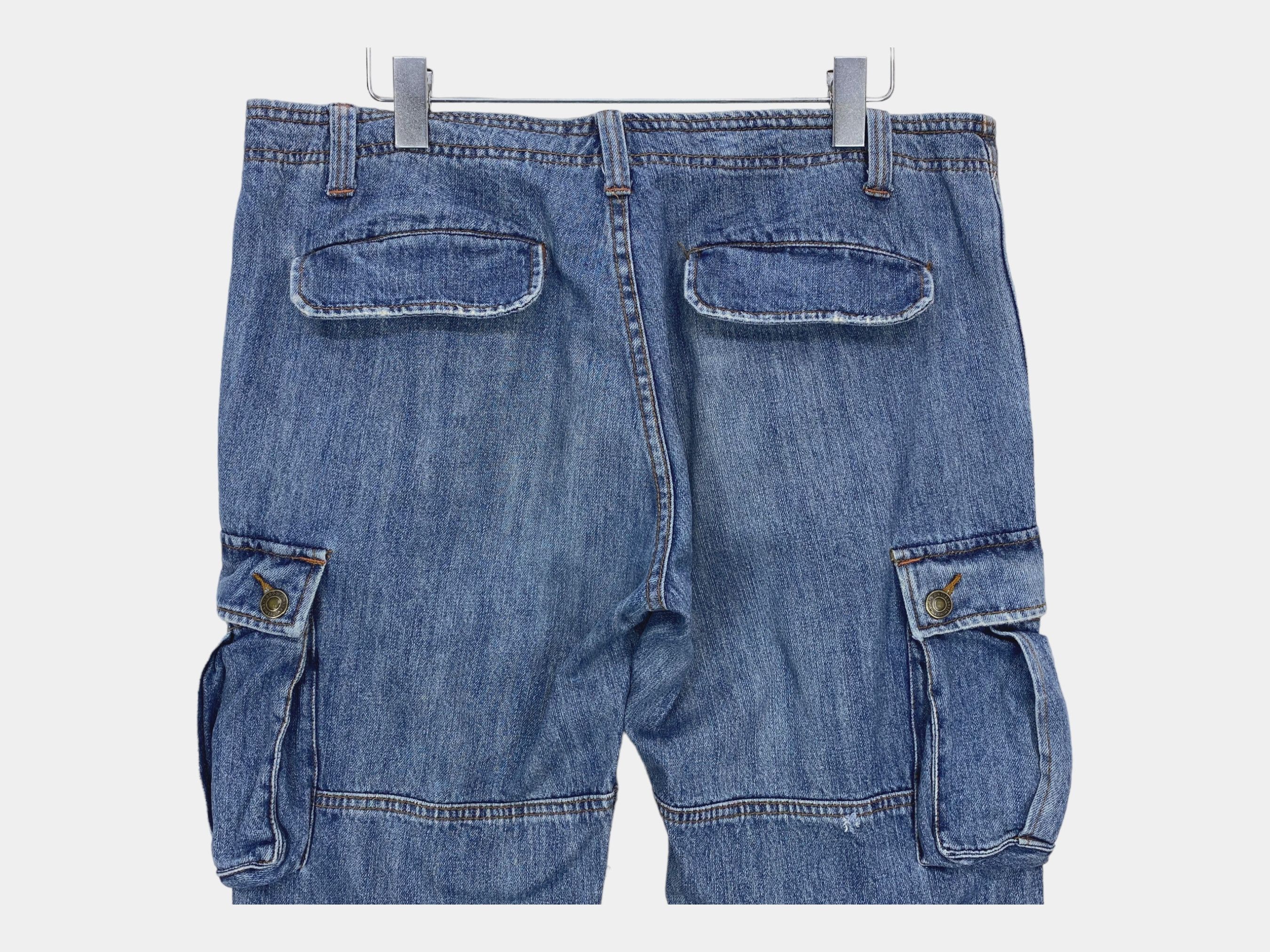 Japanese Brand Jungle Storm Jeans Hickory Skateboard Distressed Size US 36 / EU 52 - 7 Thumbnail